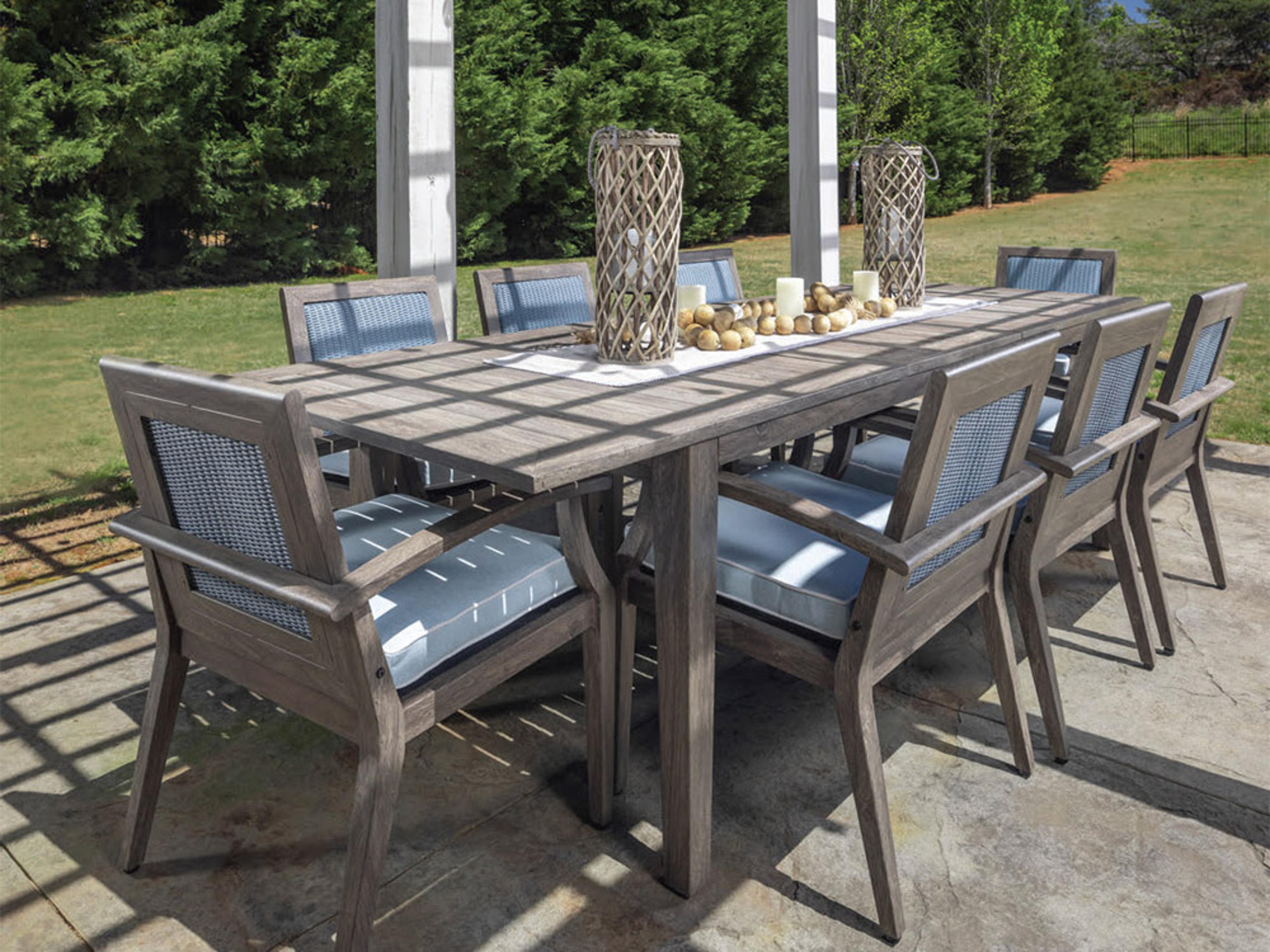 Lloyd Flanders Frontier Aluminum Outdoor Dining Set