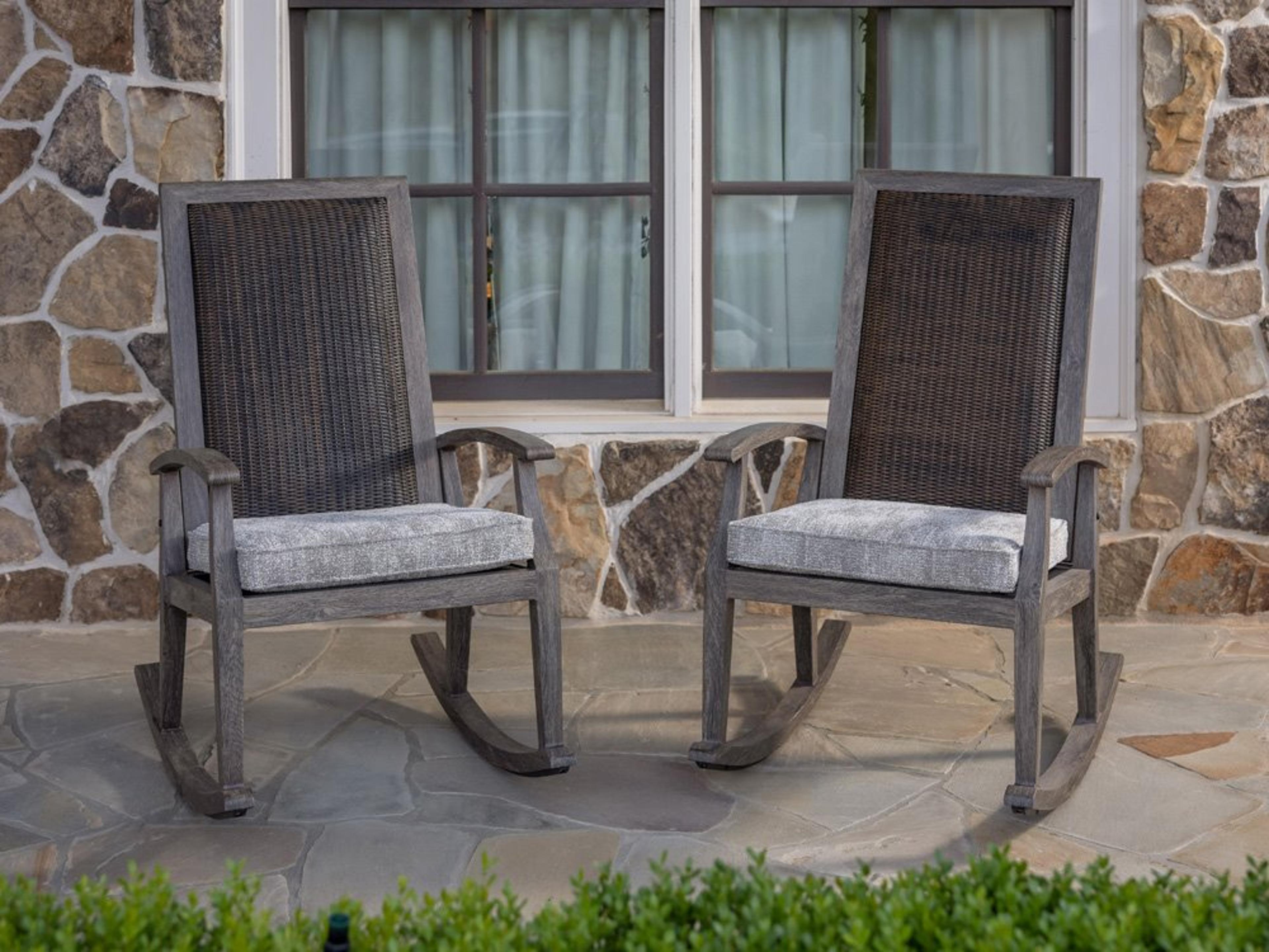 Lloyd Flanders Frontier Aluminum Cushion Patio Lounge Set