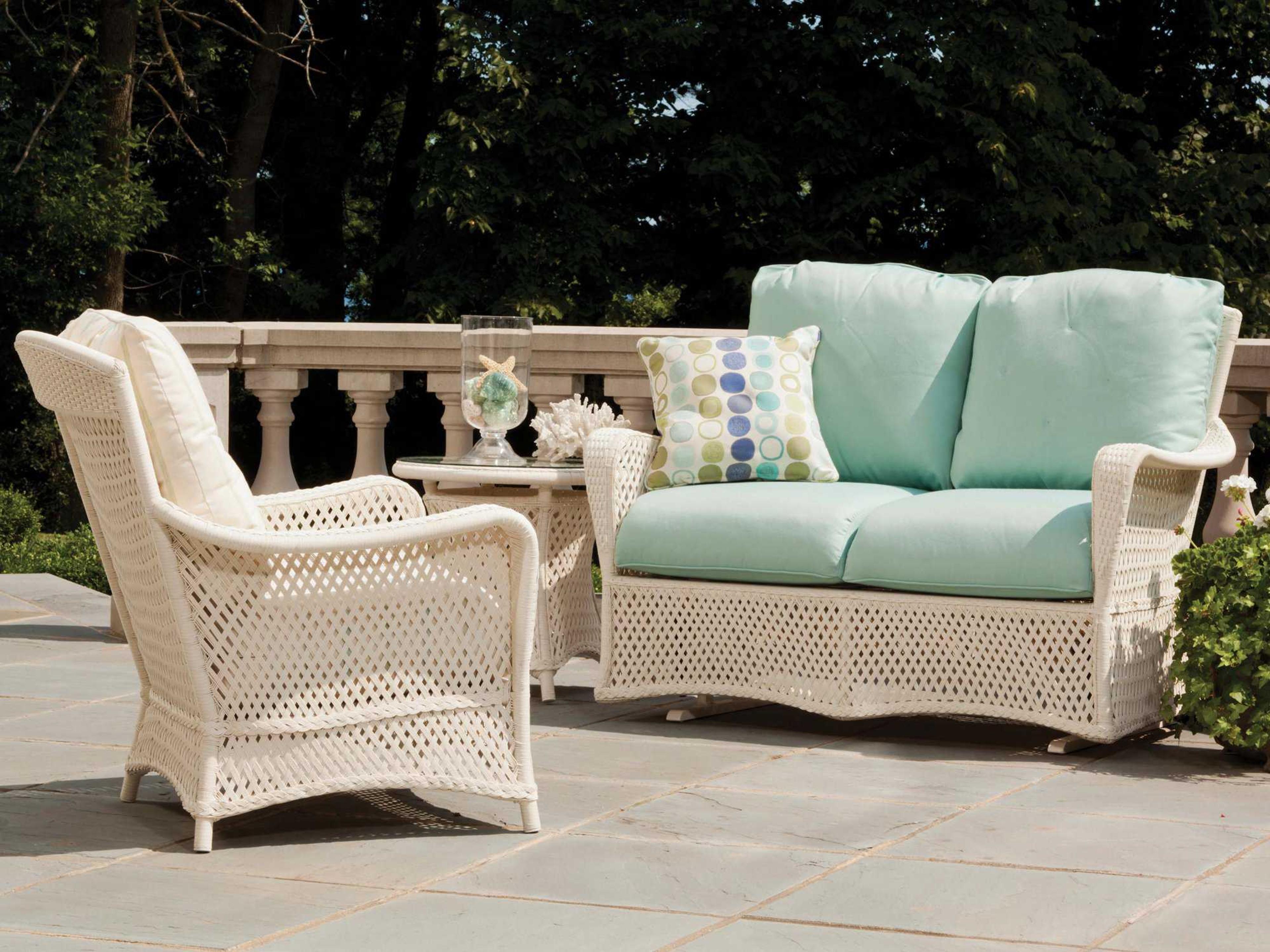 Lloyd Flanders Grand Traverse Wicker Outdoor Lounge Set