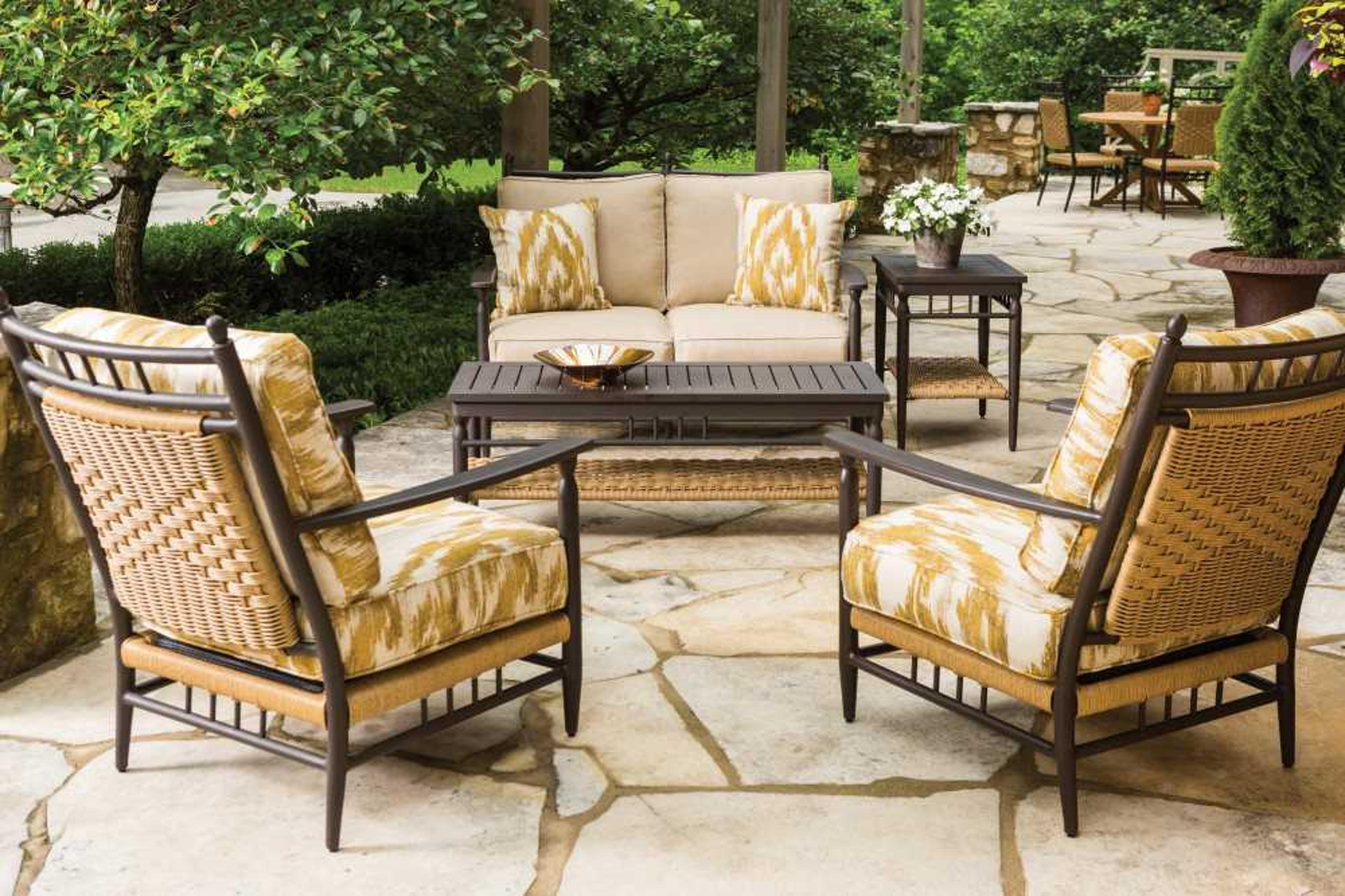 Lloyd Flanders Low Country Aluminum Outdoor Patio Lounge Set