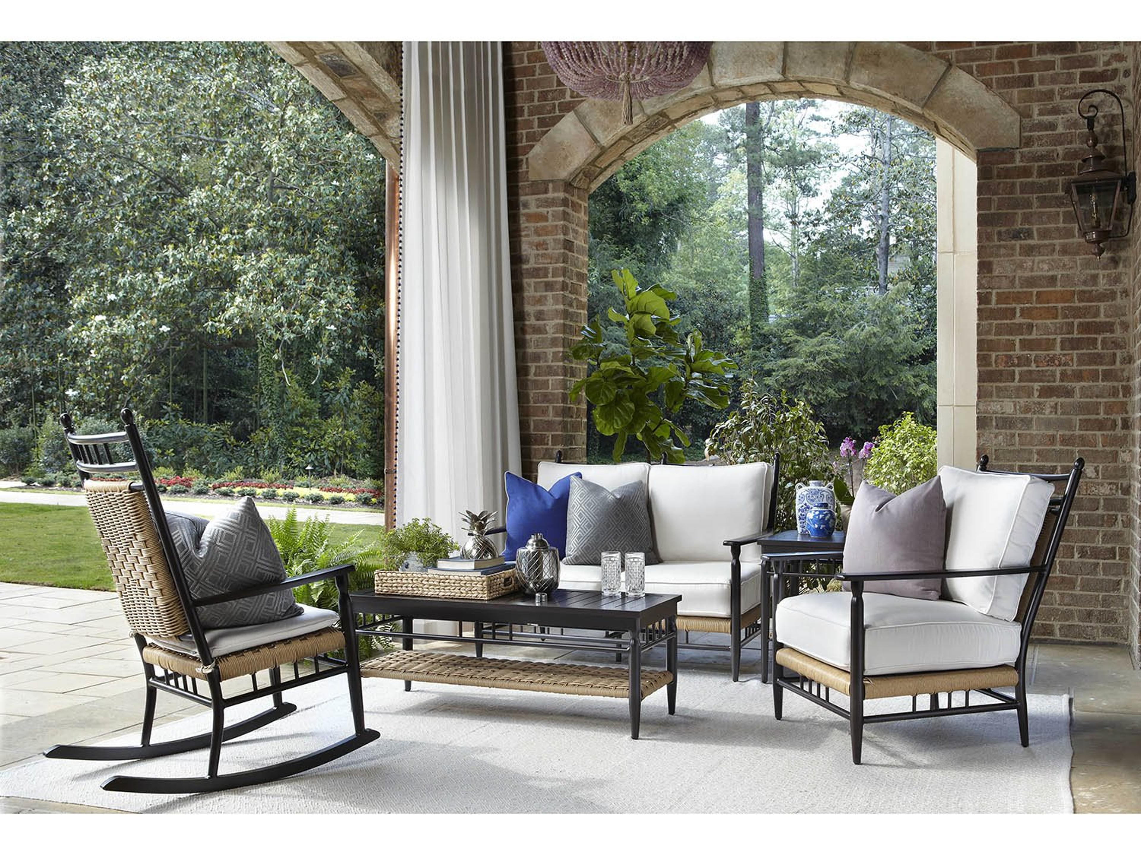 Lloyd Flanders Low Country Aluminum Outdoor Patio Lounge Set