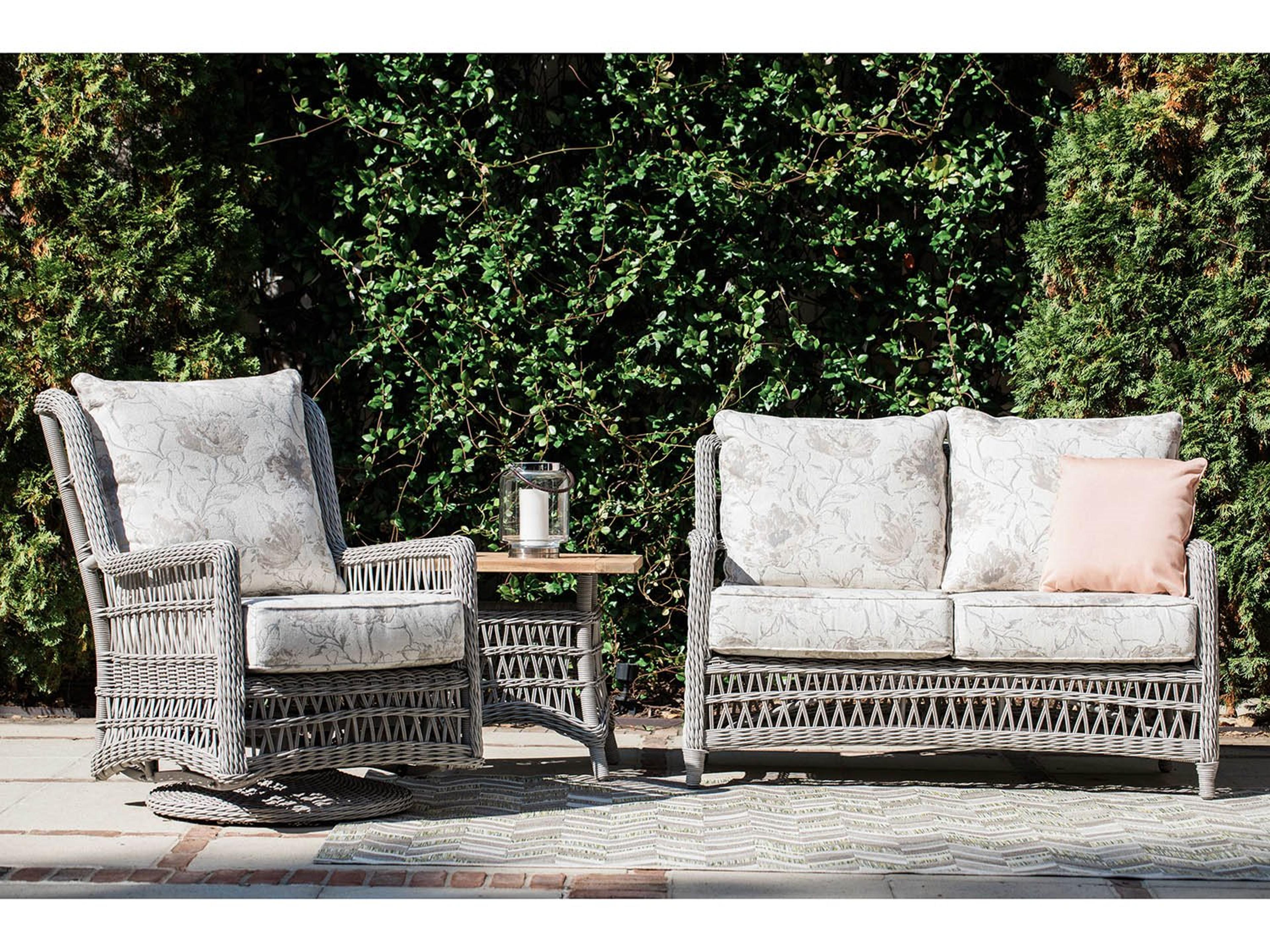 Lloyd Flanders Mackinac Wicker Patio Lounge Set