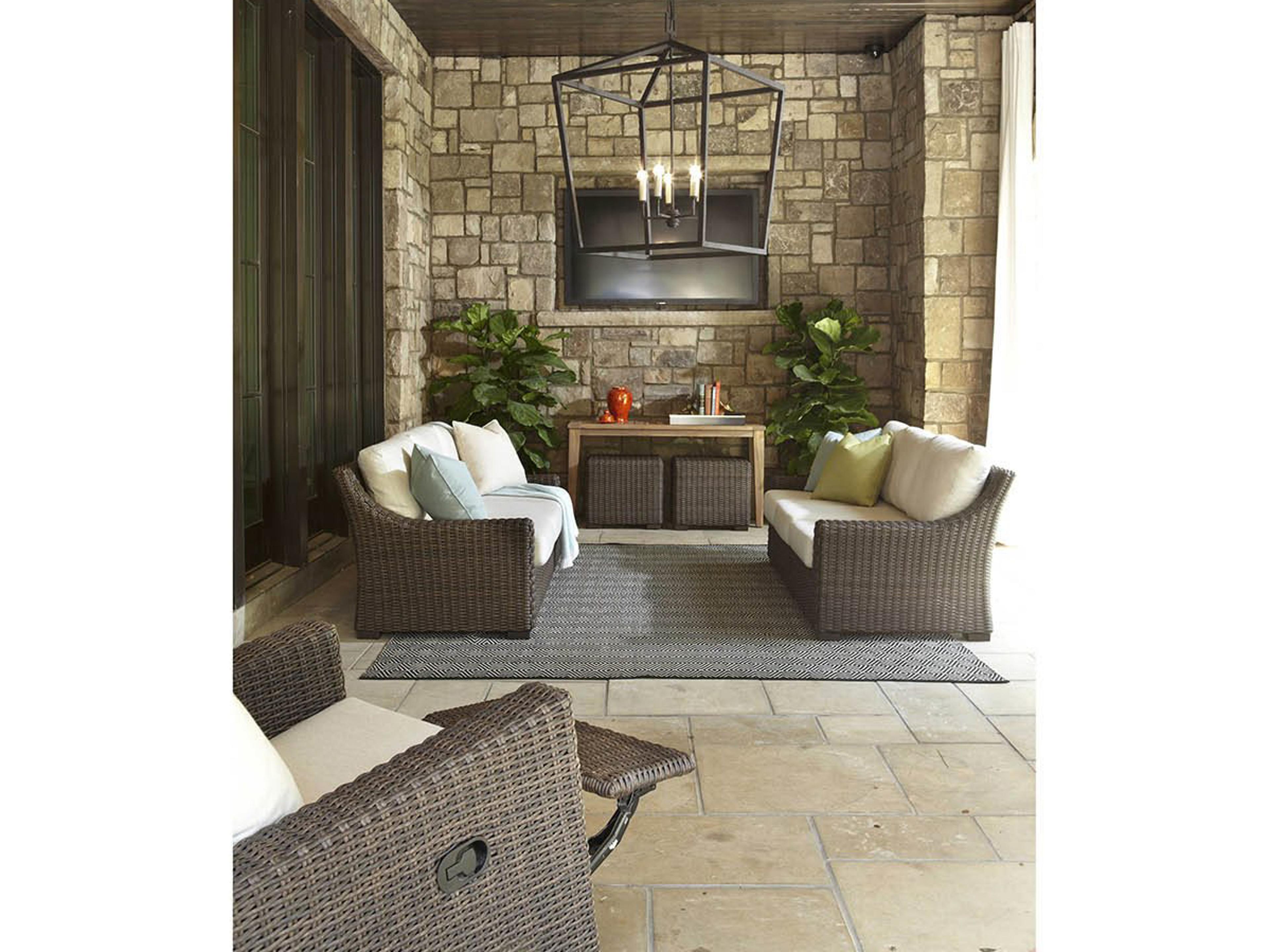 Lloyd Flanders Mesa Wicker Outdoor Lounge Set