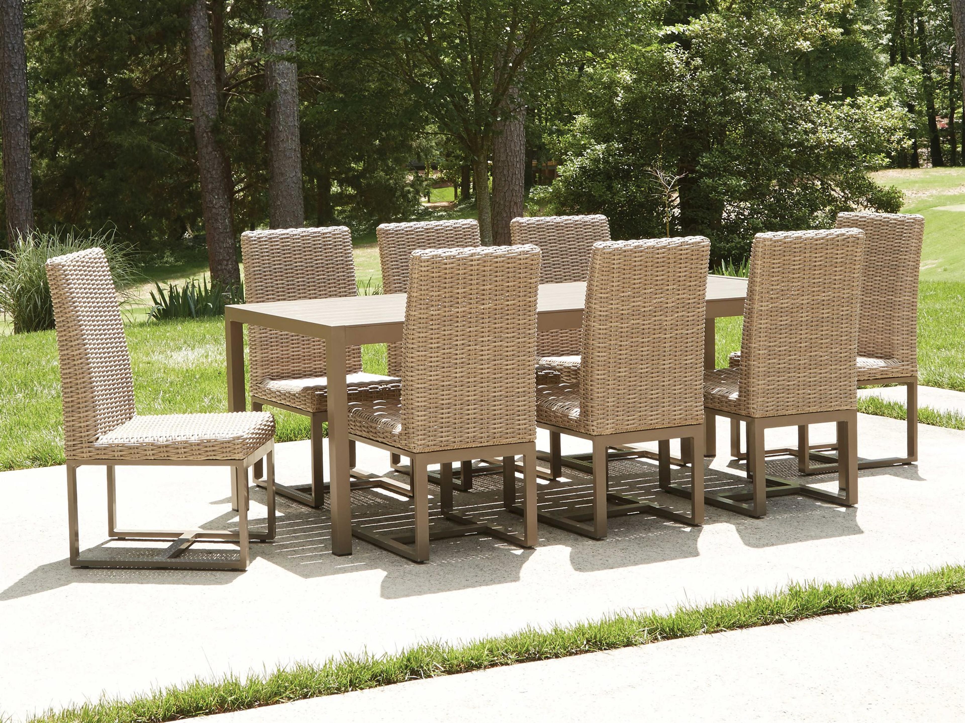 Lloyd Flanders Milan Wicker Patio Dining Set
