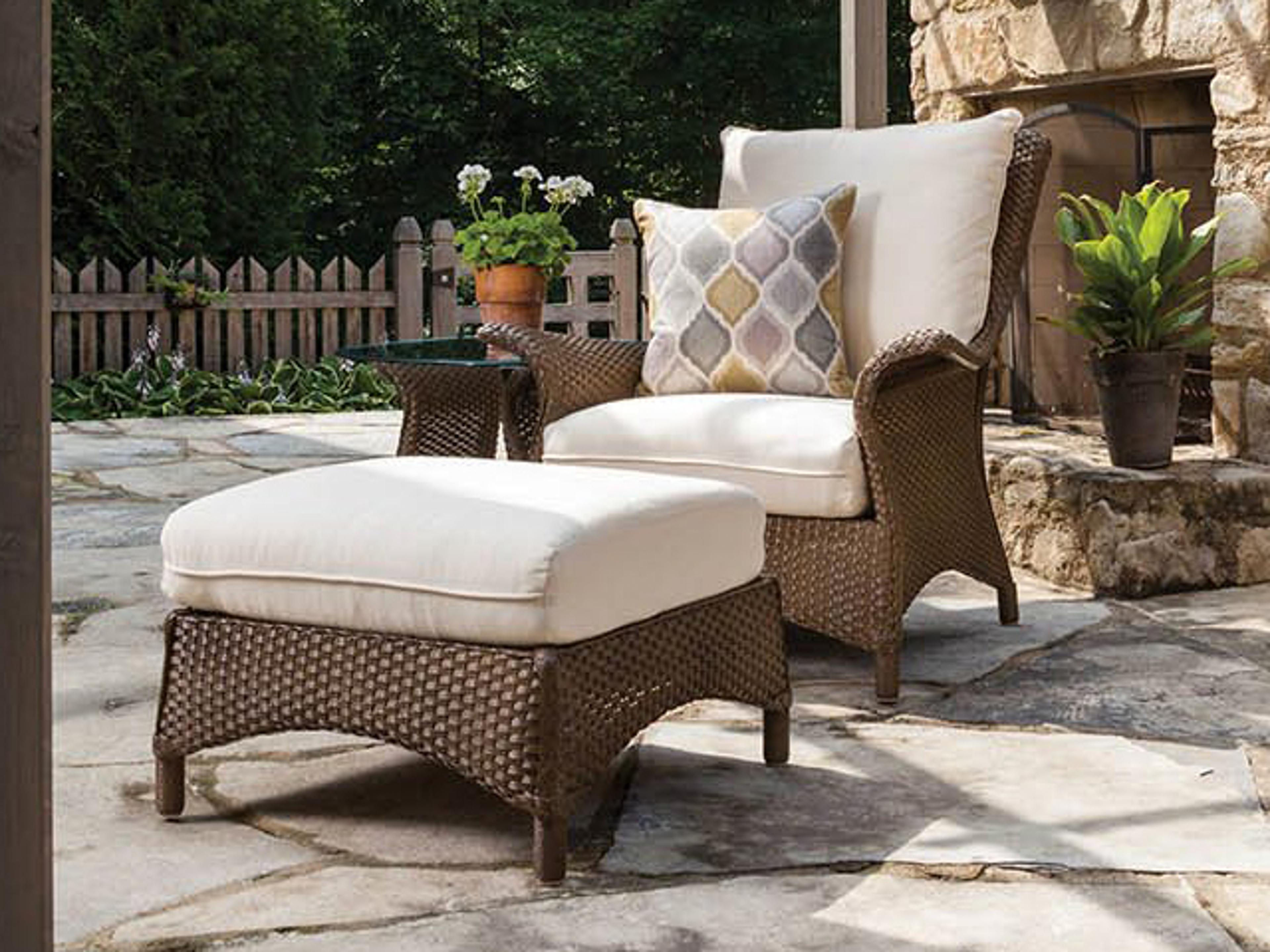 Lloyd Flanders Mandalay Wicker Cushion Outdoor Lounge Set