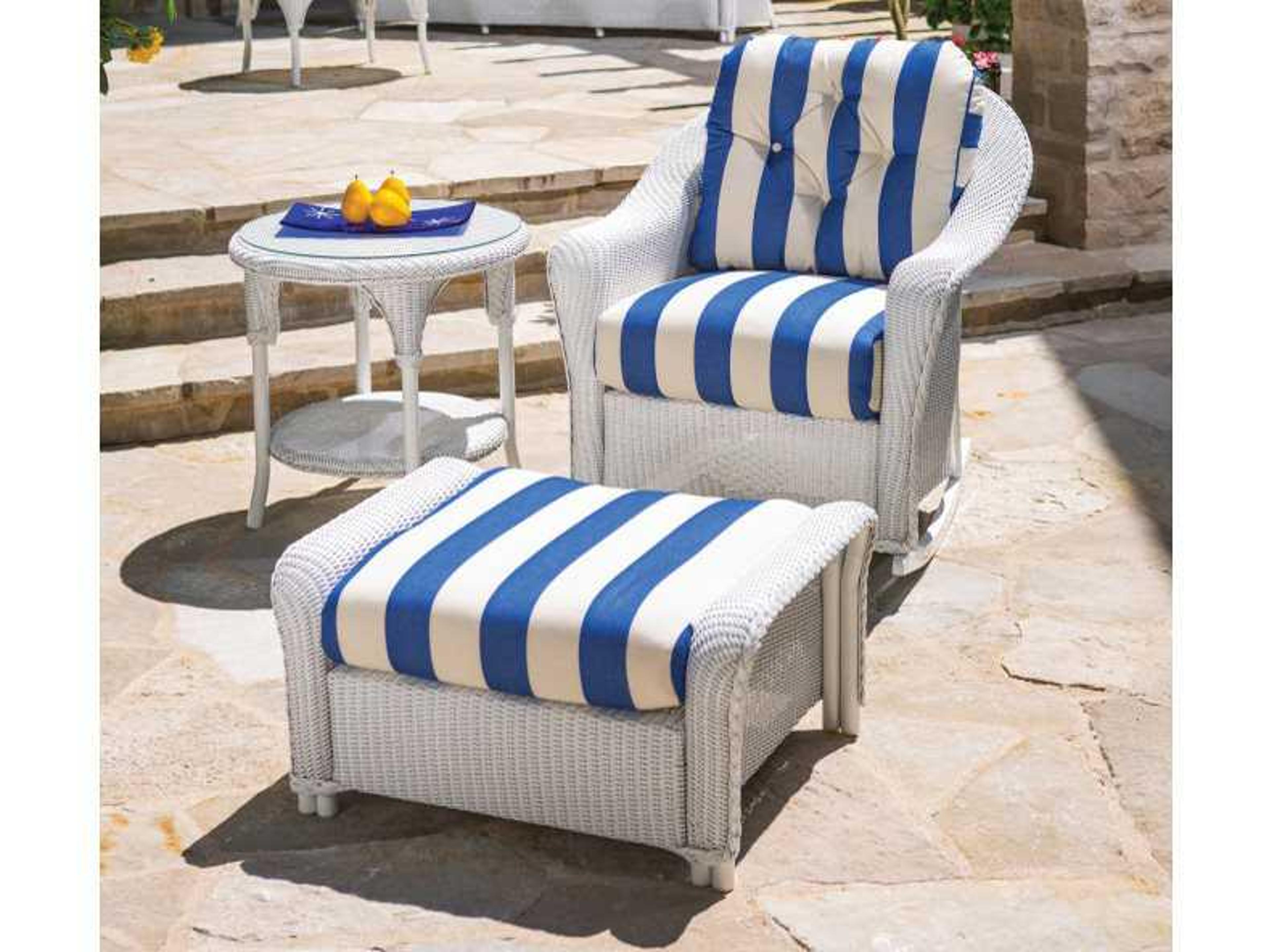 Lloyd Flanders Reflections Wicker Outdoor Patio Lounge Set