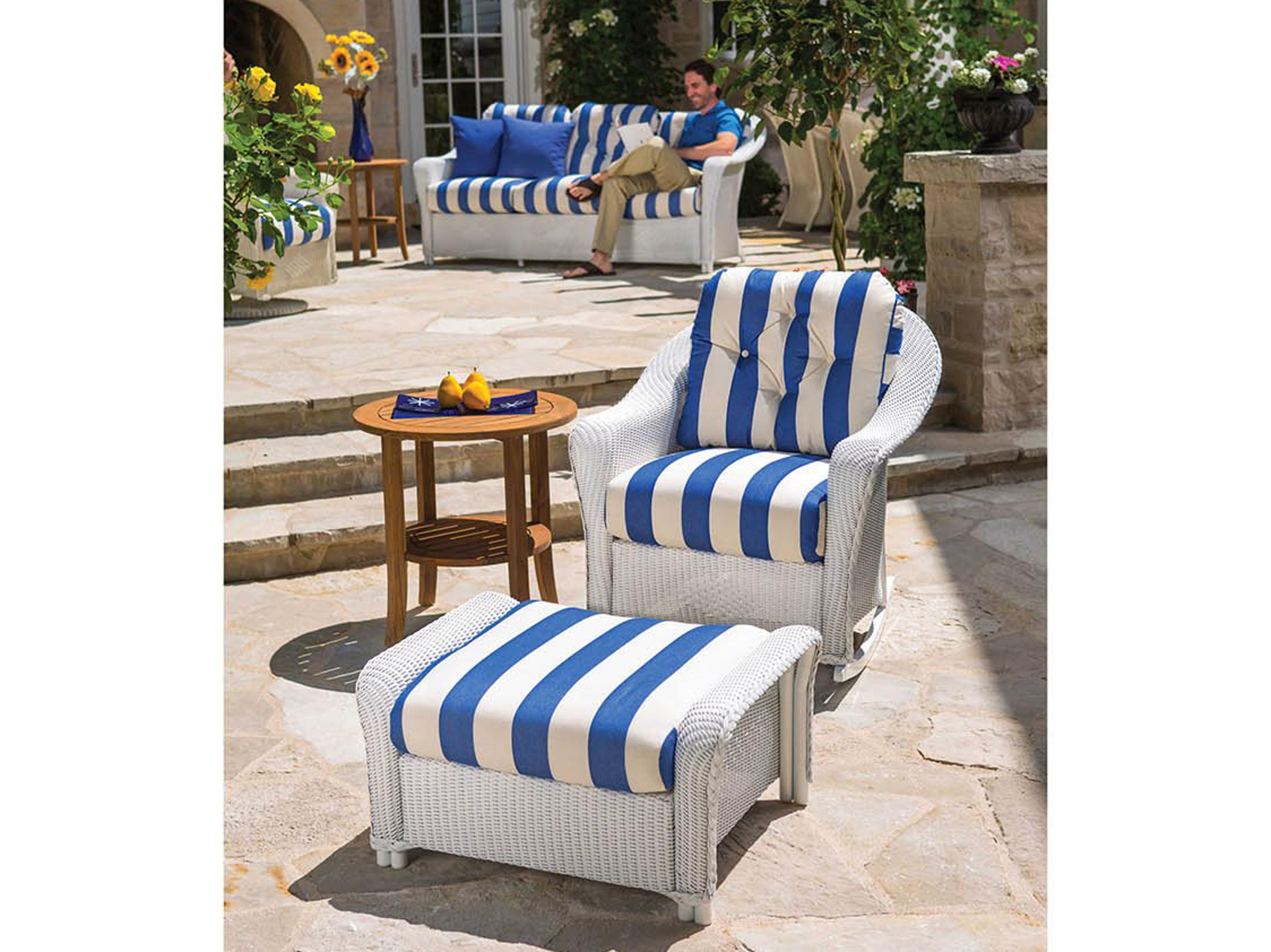 Lloyd Flanders Reflections Wicker Outdoor Lounge Set