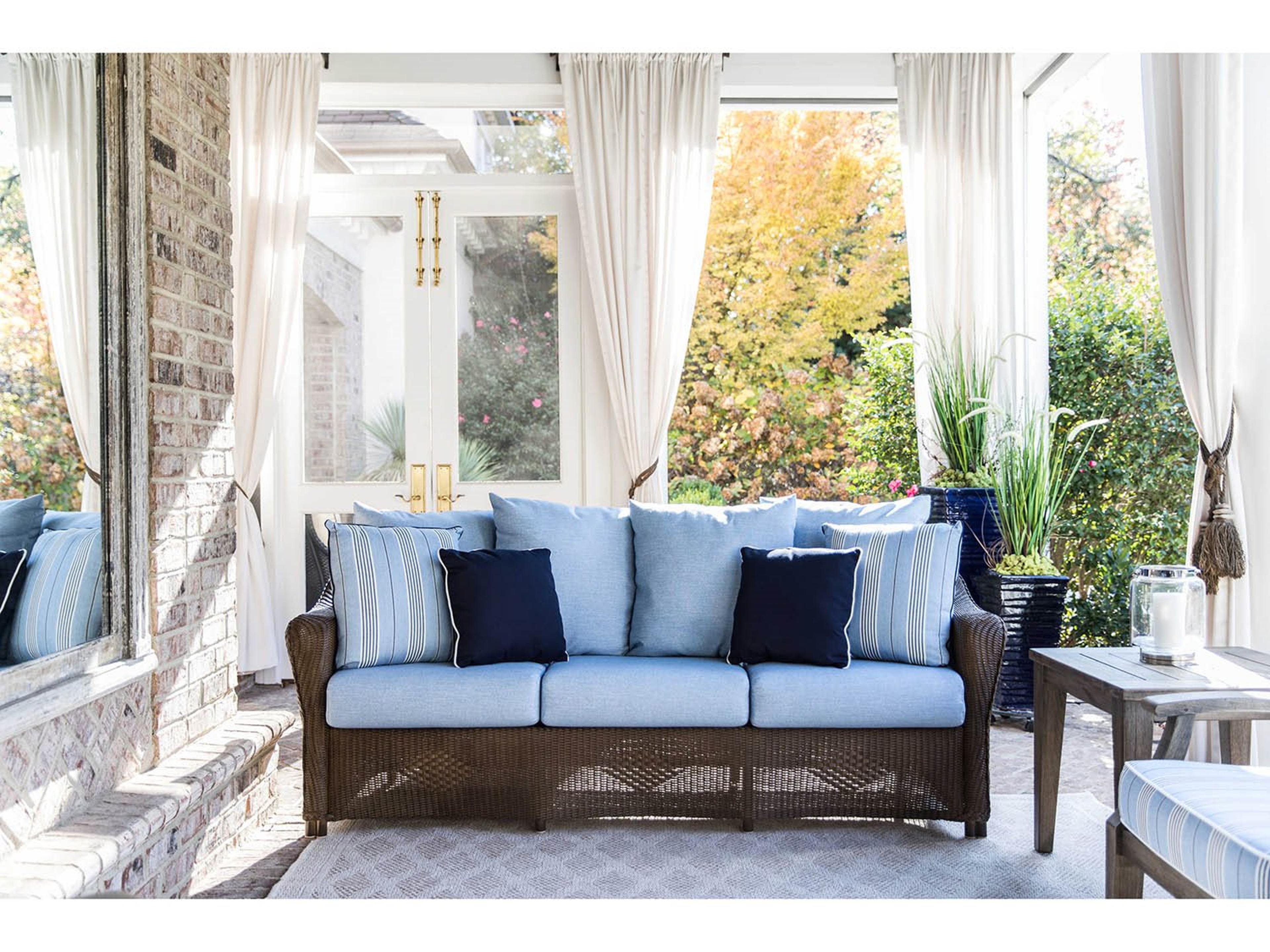 Lloyd Flanders Reflections Wicker Patio Lounge Set