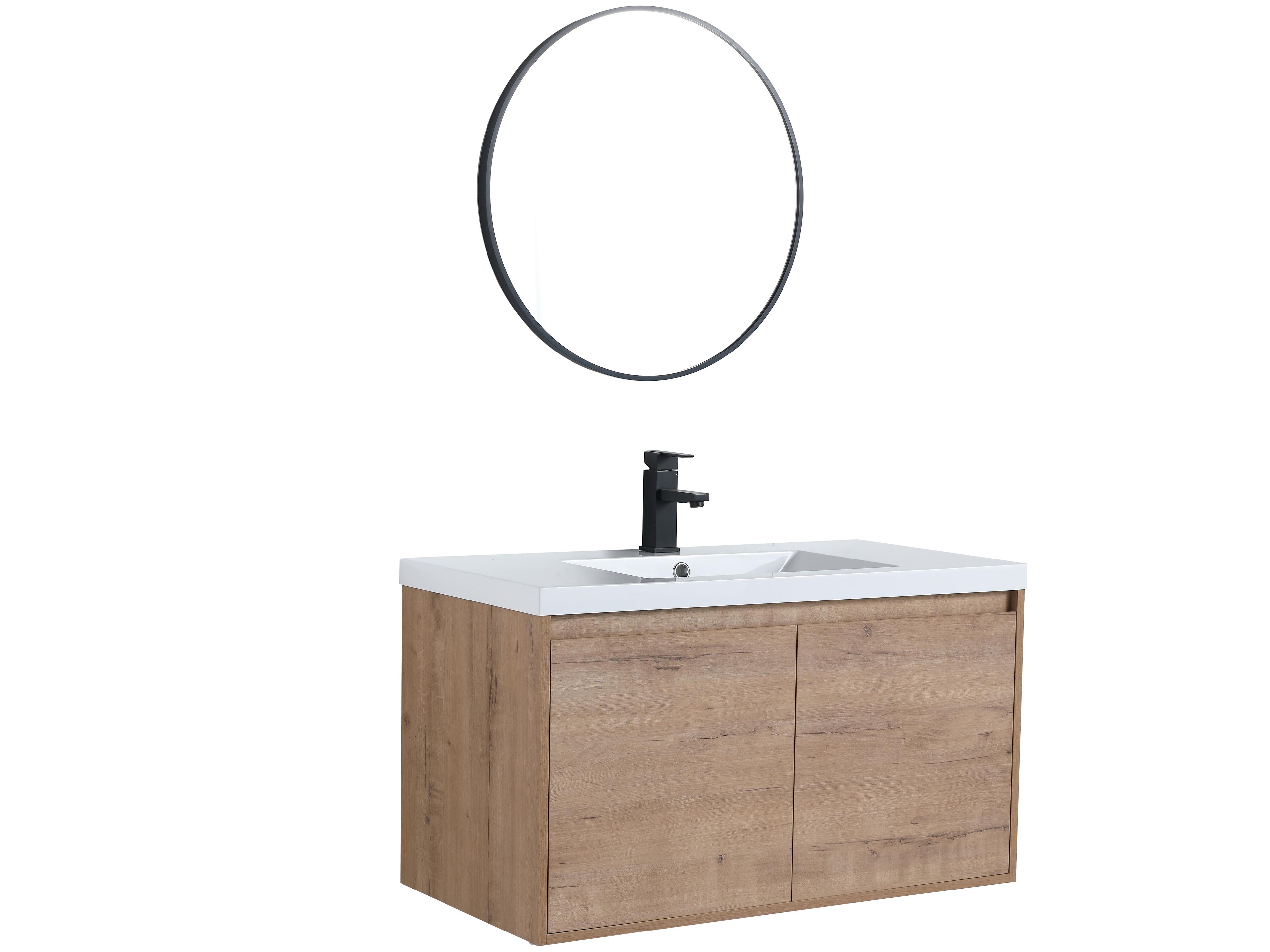Legion Furniture Wc Series Natural Wood Vanity