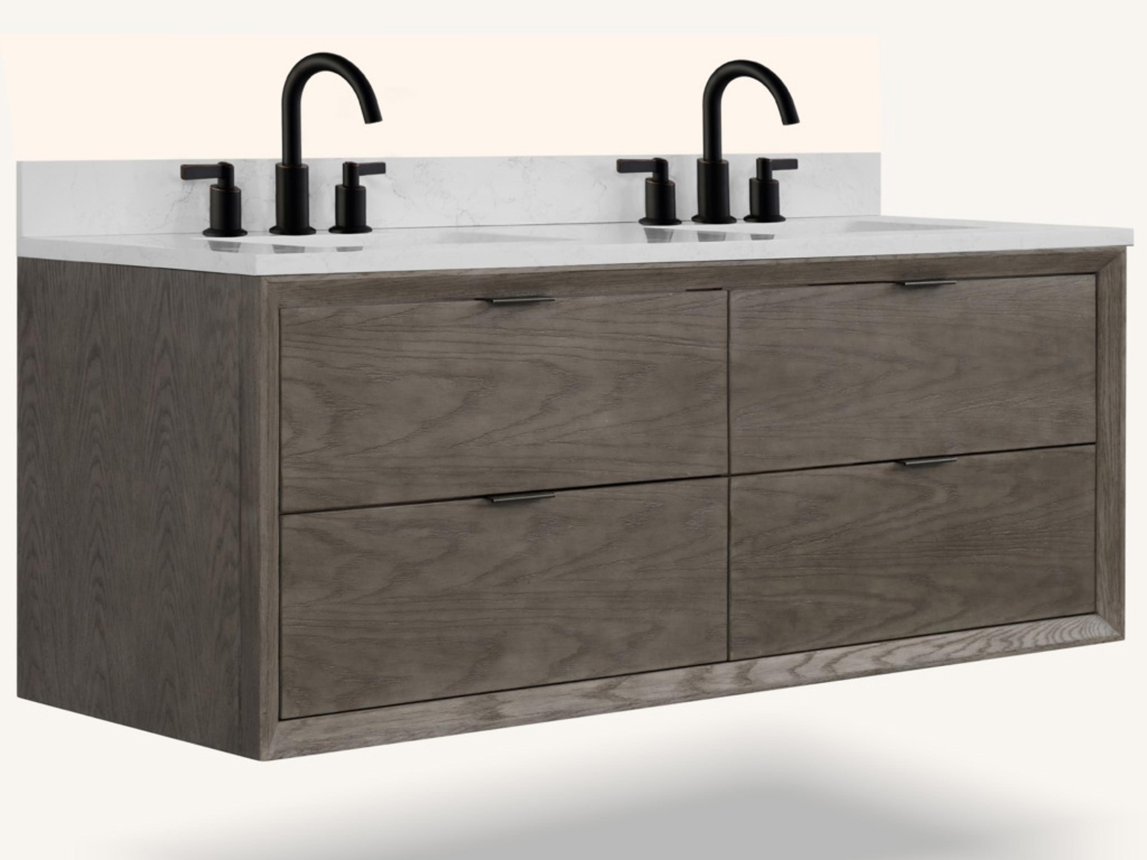 Legion Furniture Wh Series Grey Oak Vanity