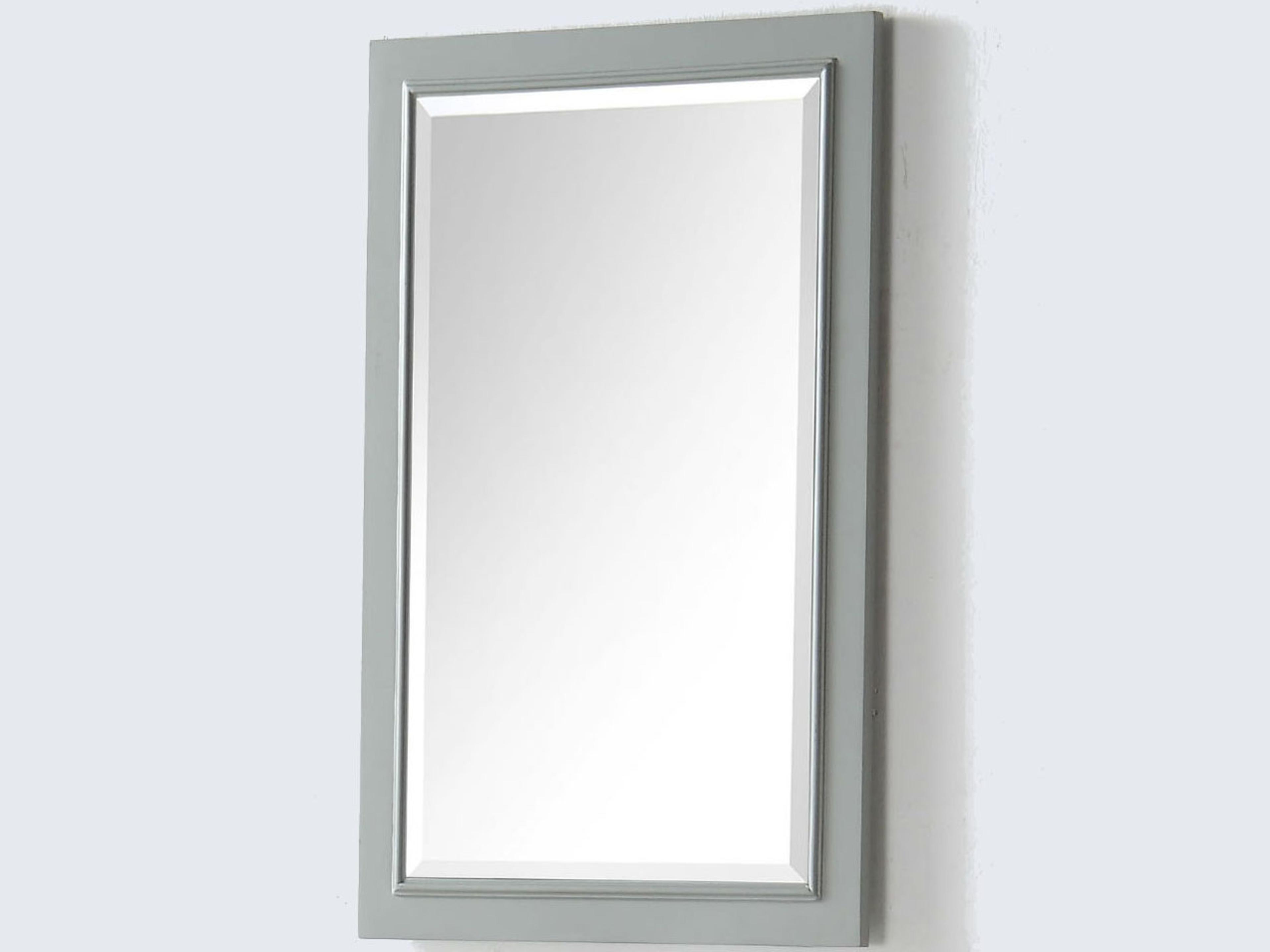 Legion Furniture Wh Series Cool Grey Wall Mirror Vertical