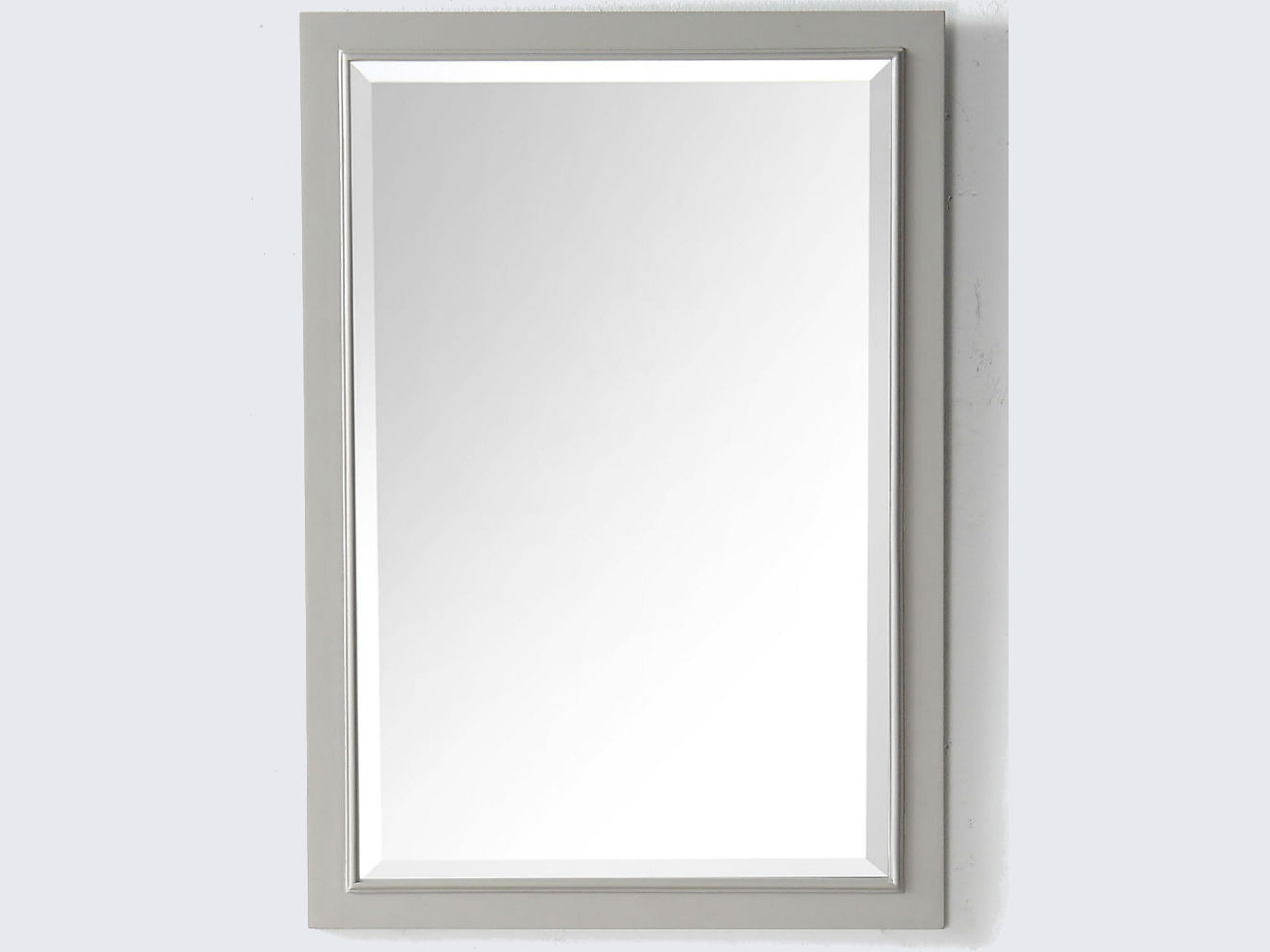 Legion Furniture Wh Series Warm Grey Wall Mirror Vertical