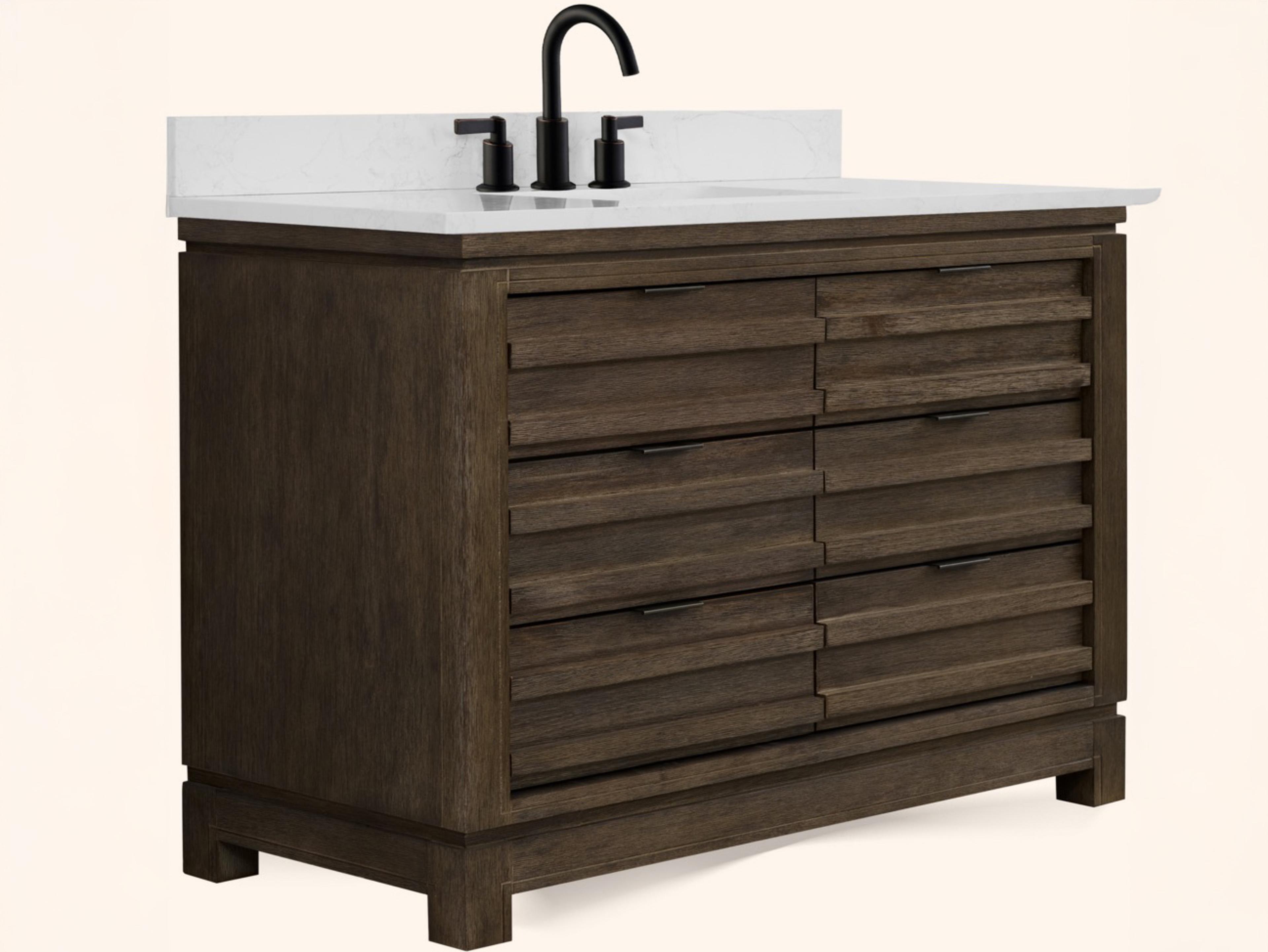 Legion Furniture Wh Series Brown Vanity