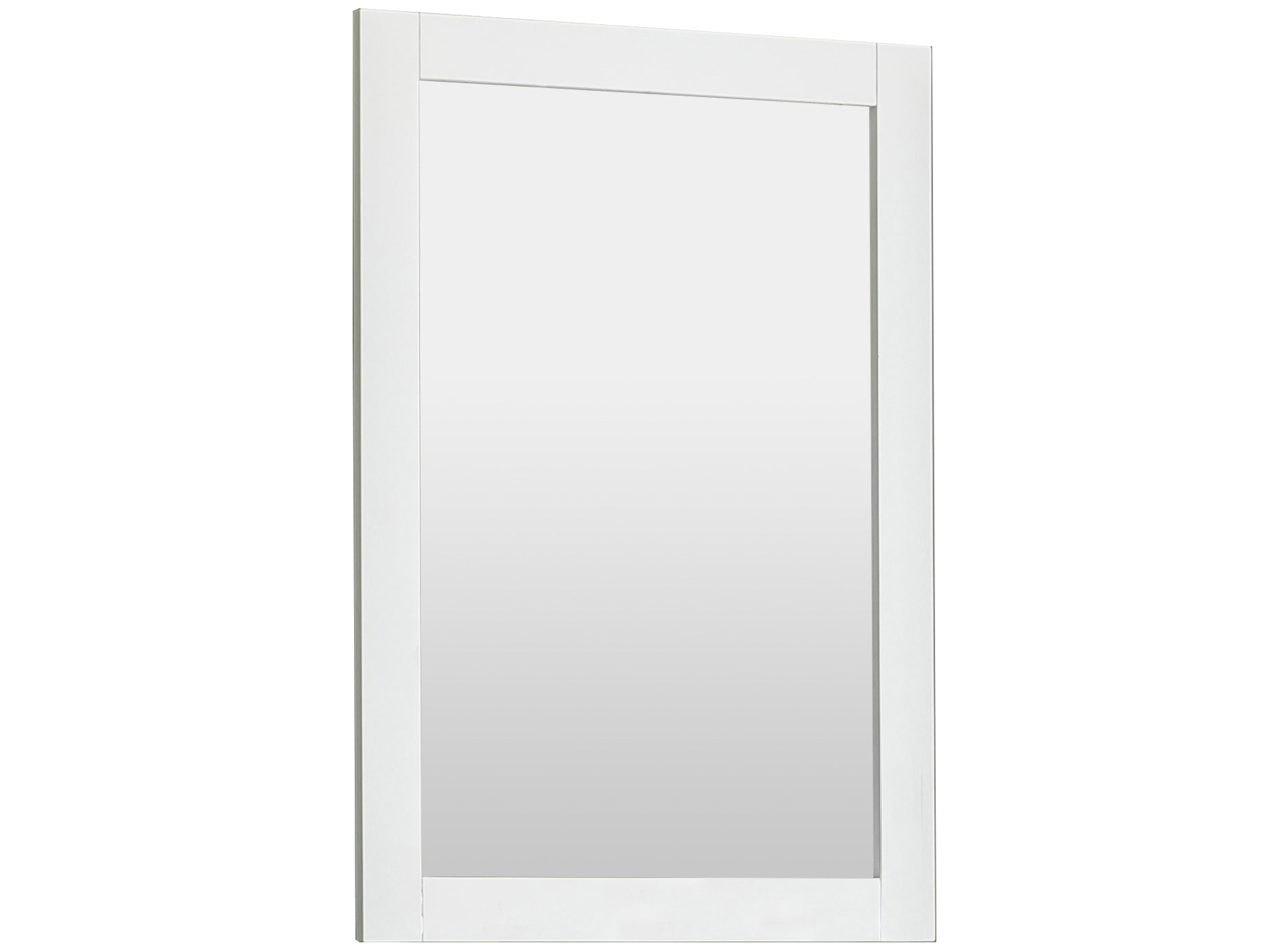 Legion Furniture Wlf Series White Wall Mirror Vertical