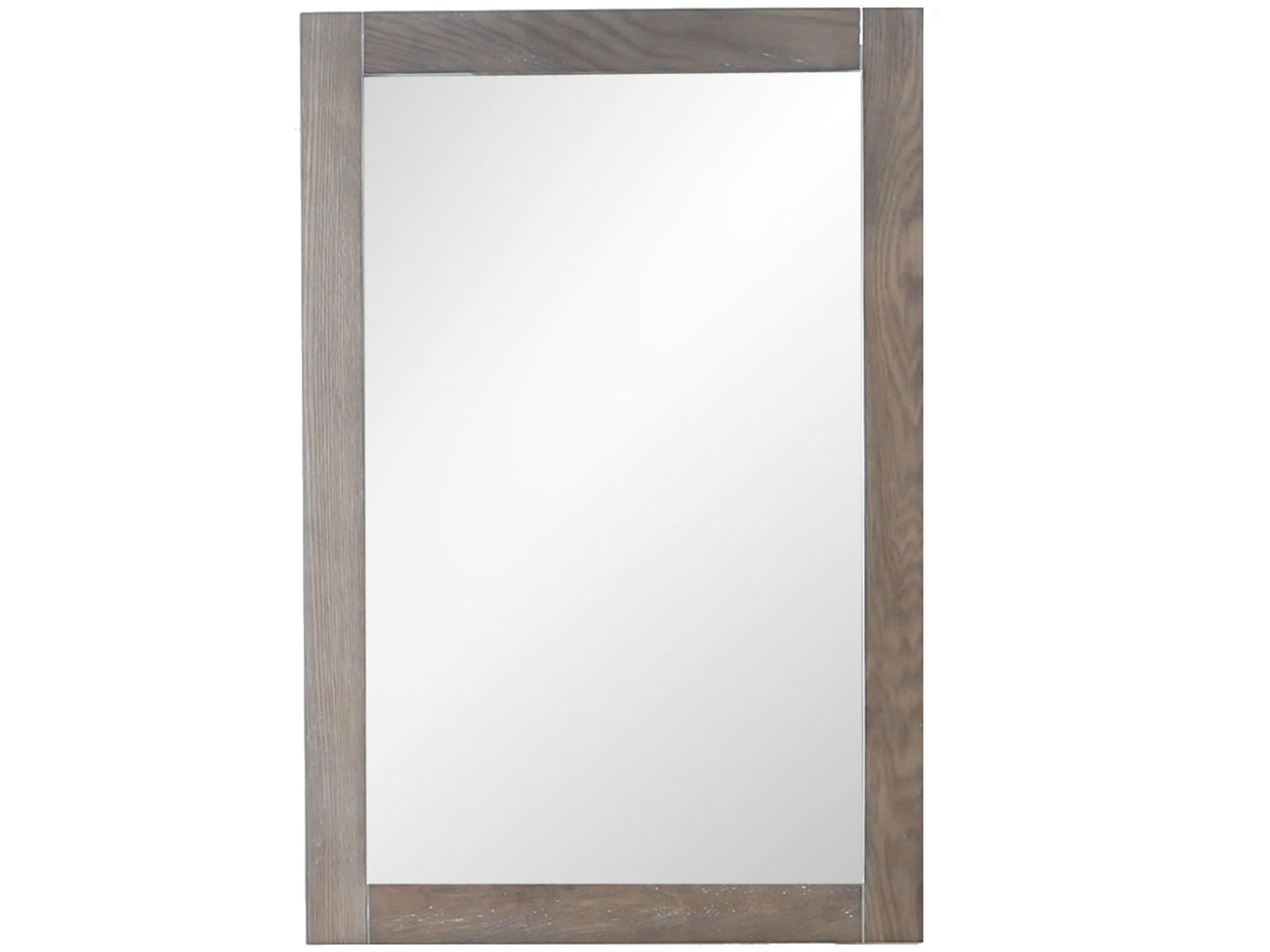 Legion Furniture Wlf Series Sink Vanity Brown Wall Mirror Vertical