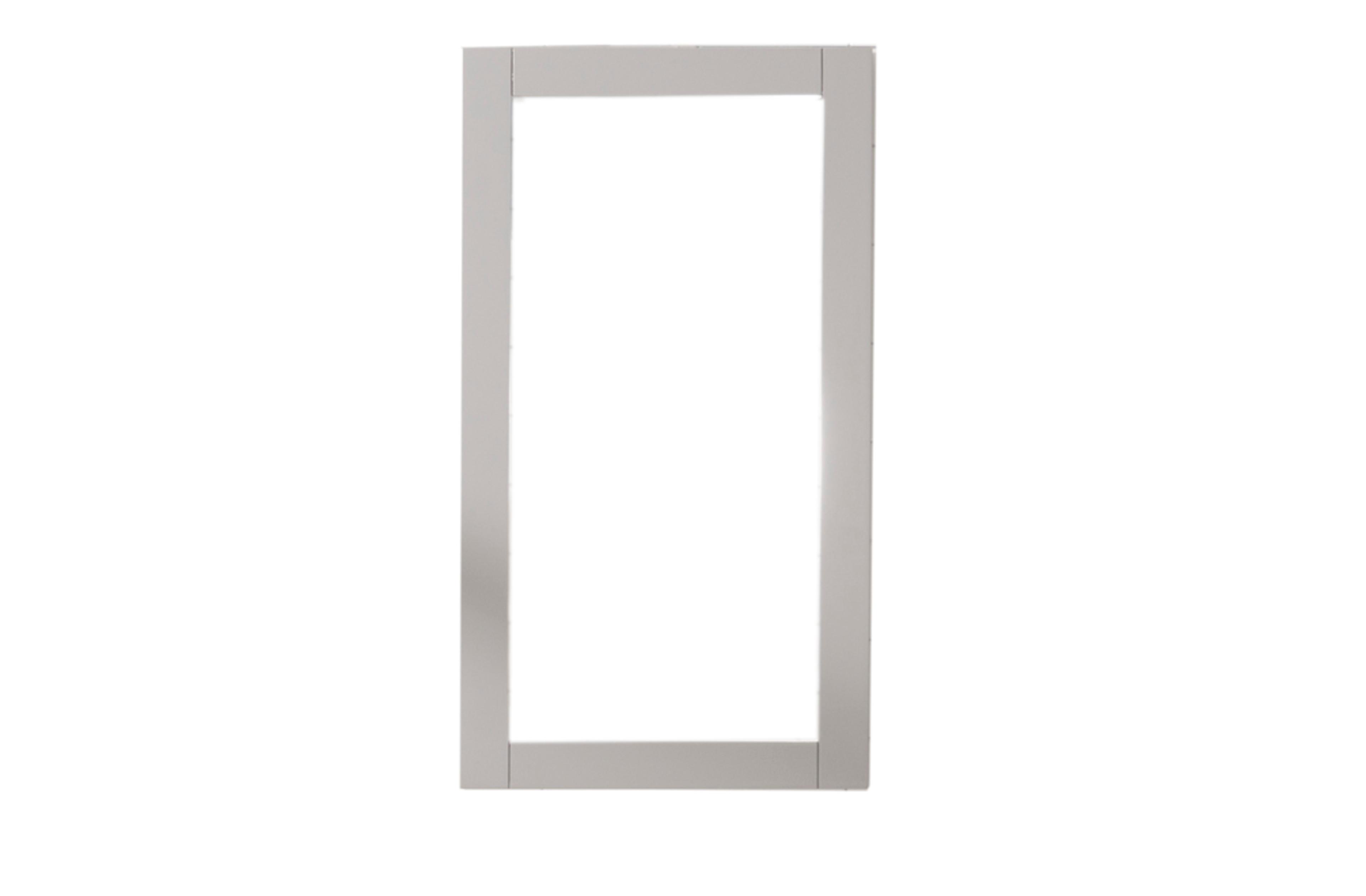 Legion Furniture Wlf Series Gray Wall Mirror Vertical