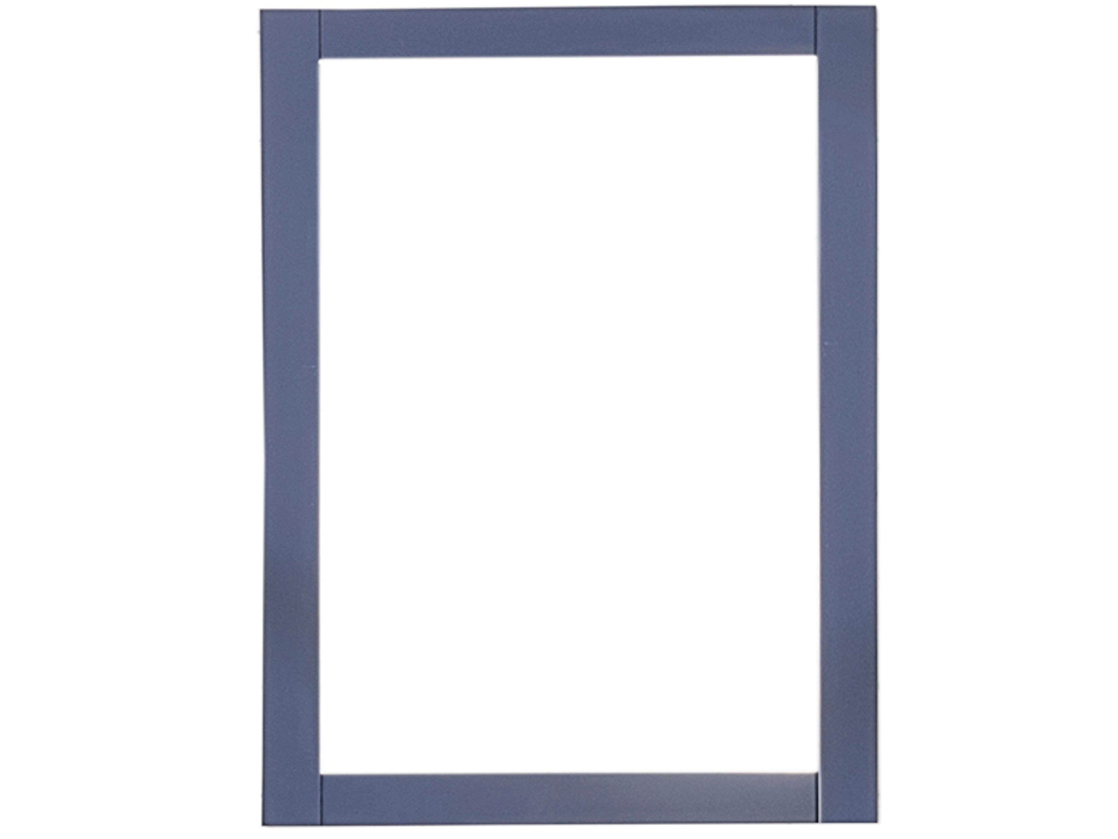 Legion Furniture Wlf Series Blue Wall Mirror Vertical