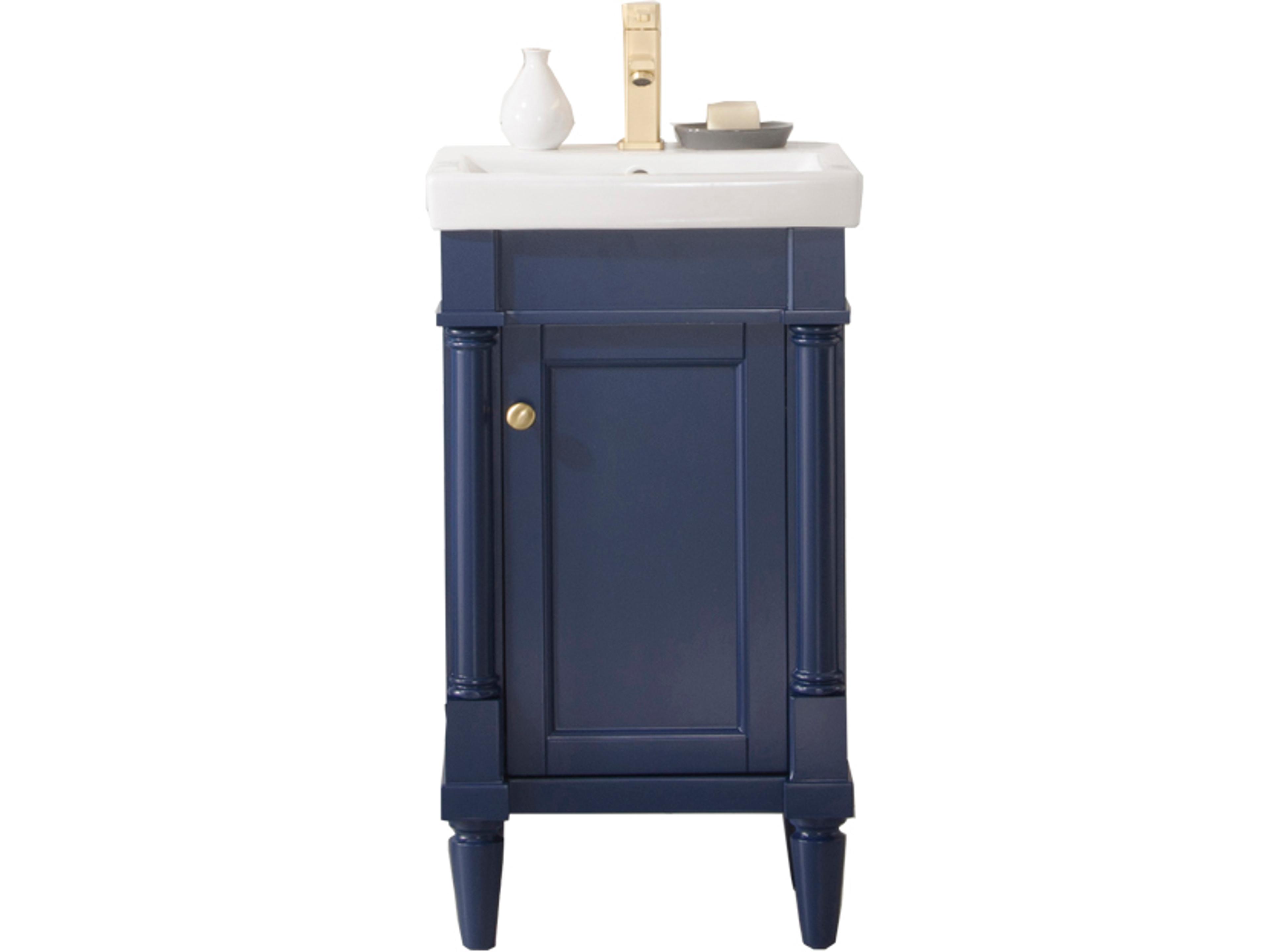 Legion Furniture Wlf Series Blue Vanity