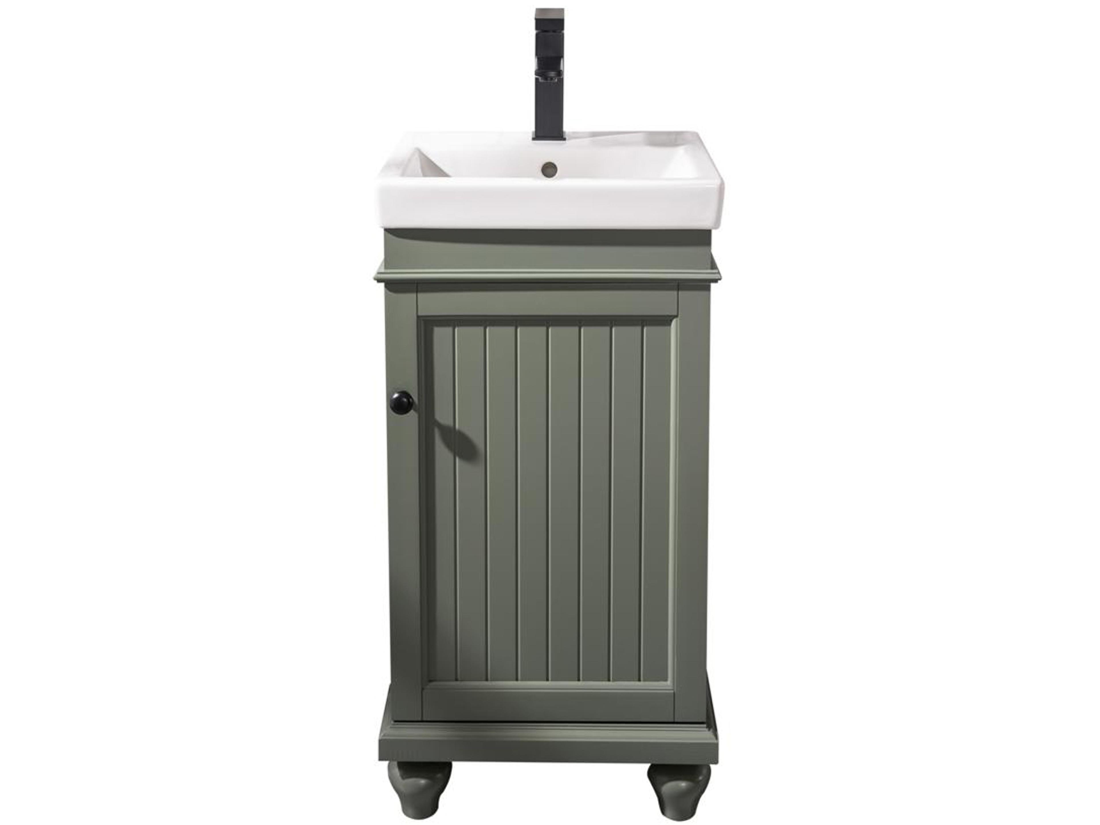 Legion Furniture Wlf Series Pewter Green Vanity