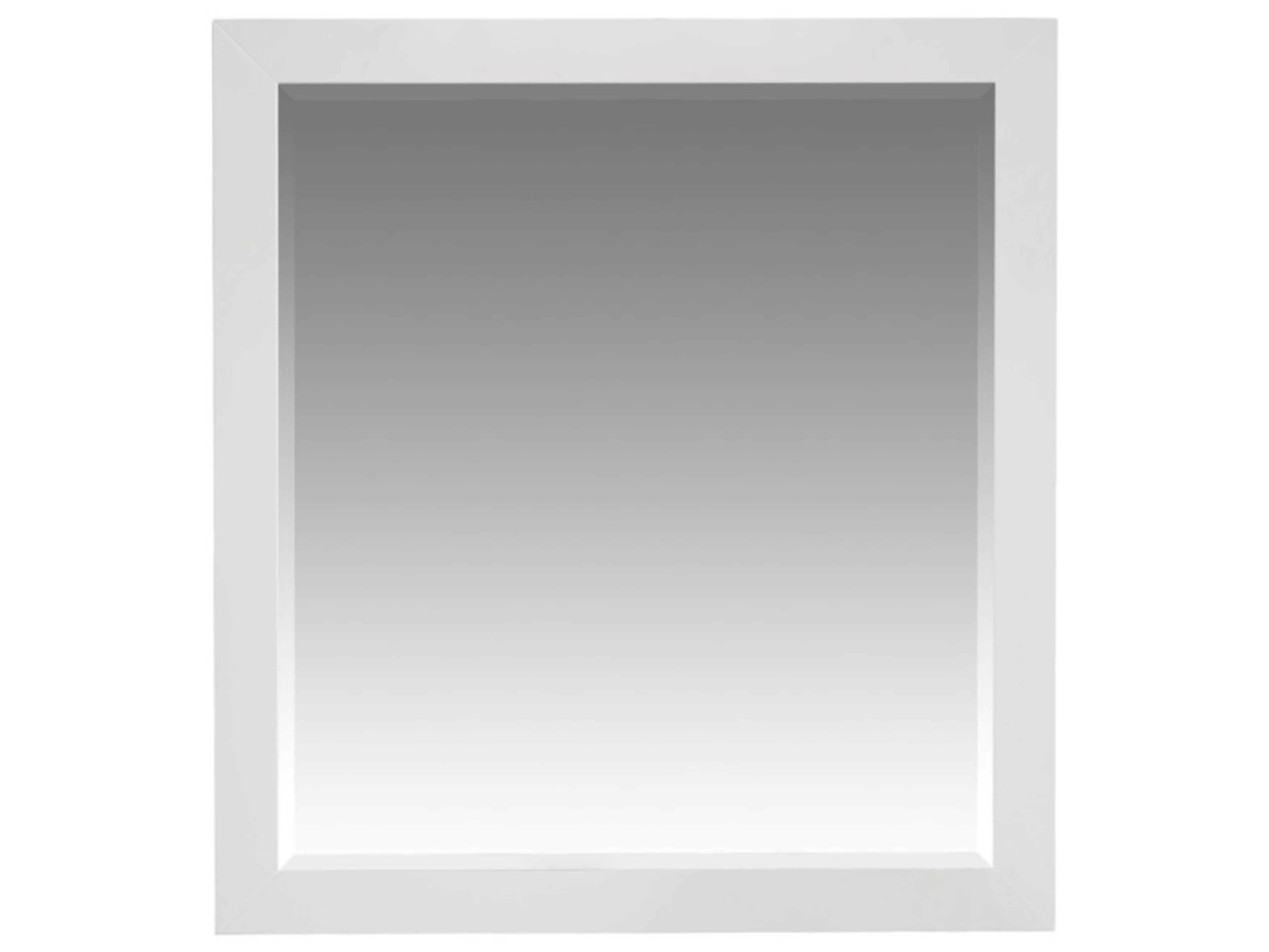Legion Furniture Ws Series White Wall Mirror Rectangular