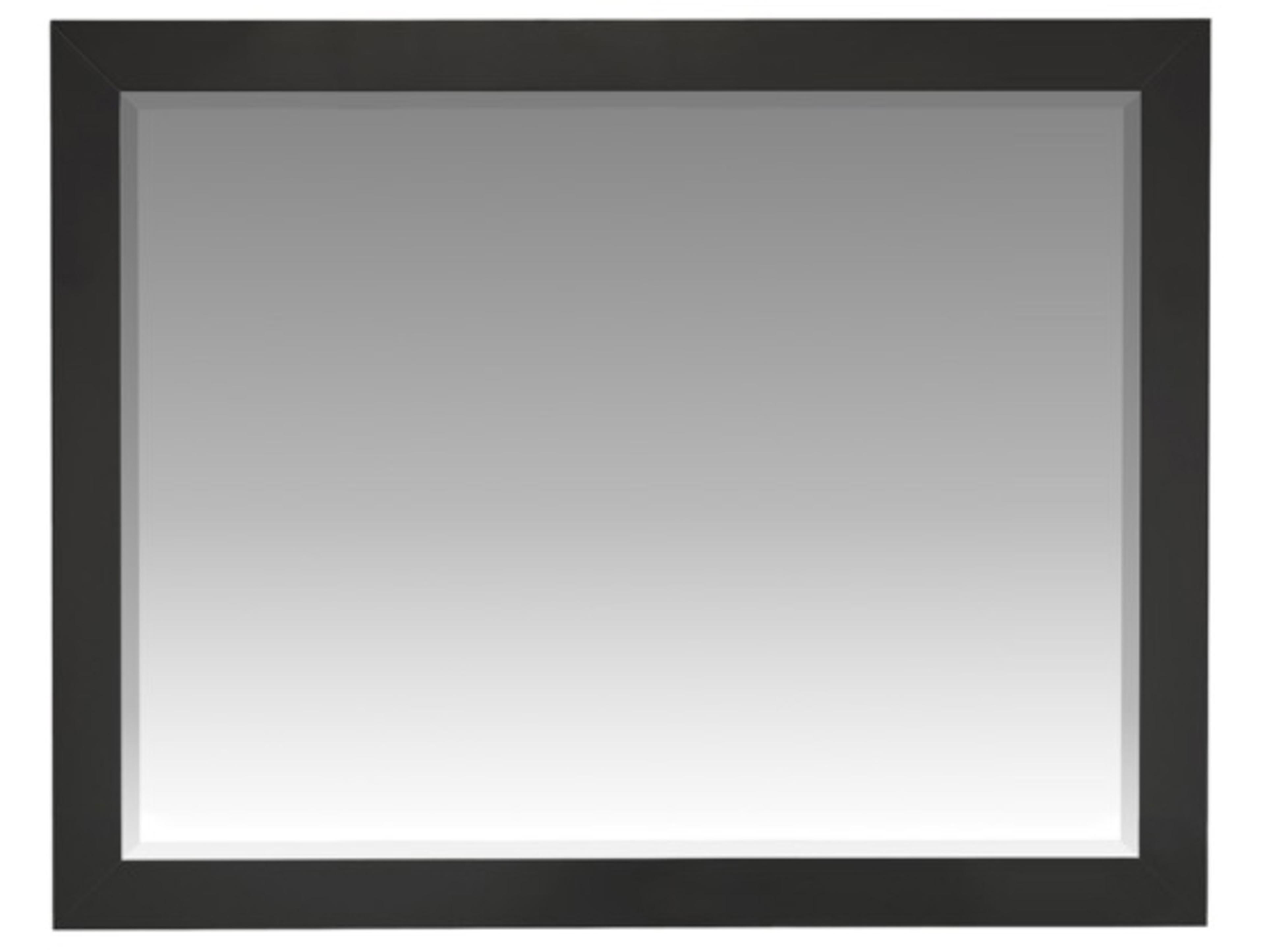 Legion Furniture Ws Series Tricorn Black Wall Mirror Landscape