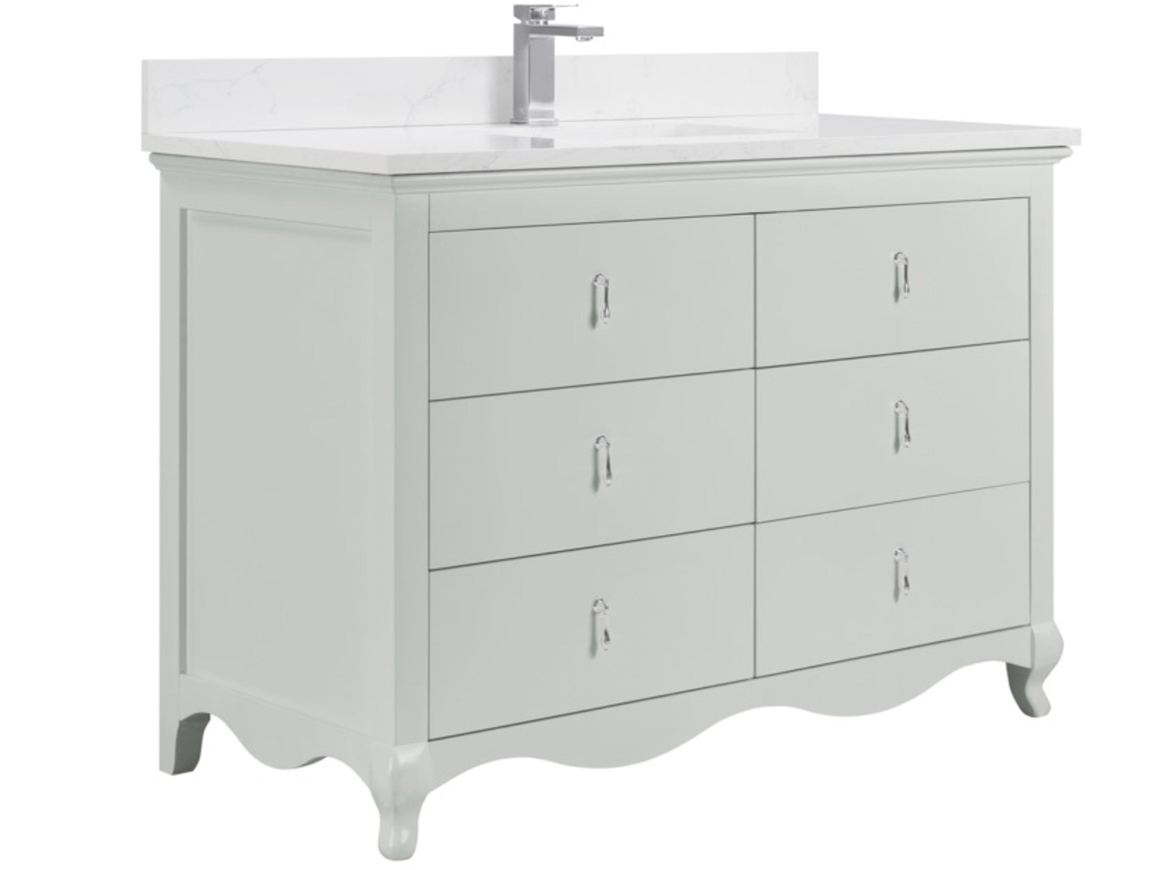 Legion Furniture Ws Series Silver Strand Vanity