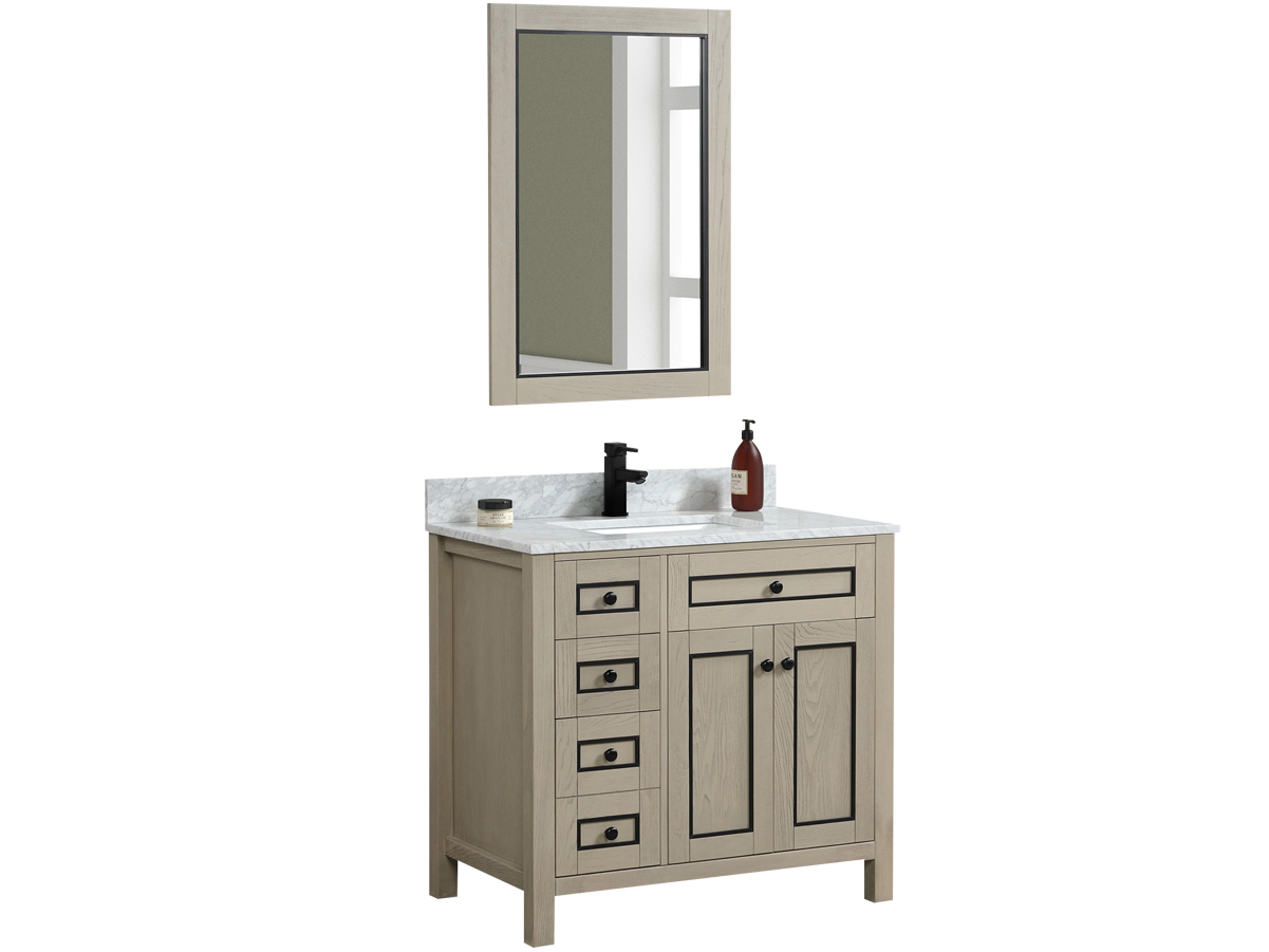 Legion Furniture Wv Series Light Oak Vanity