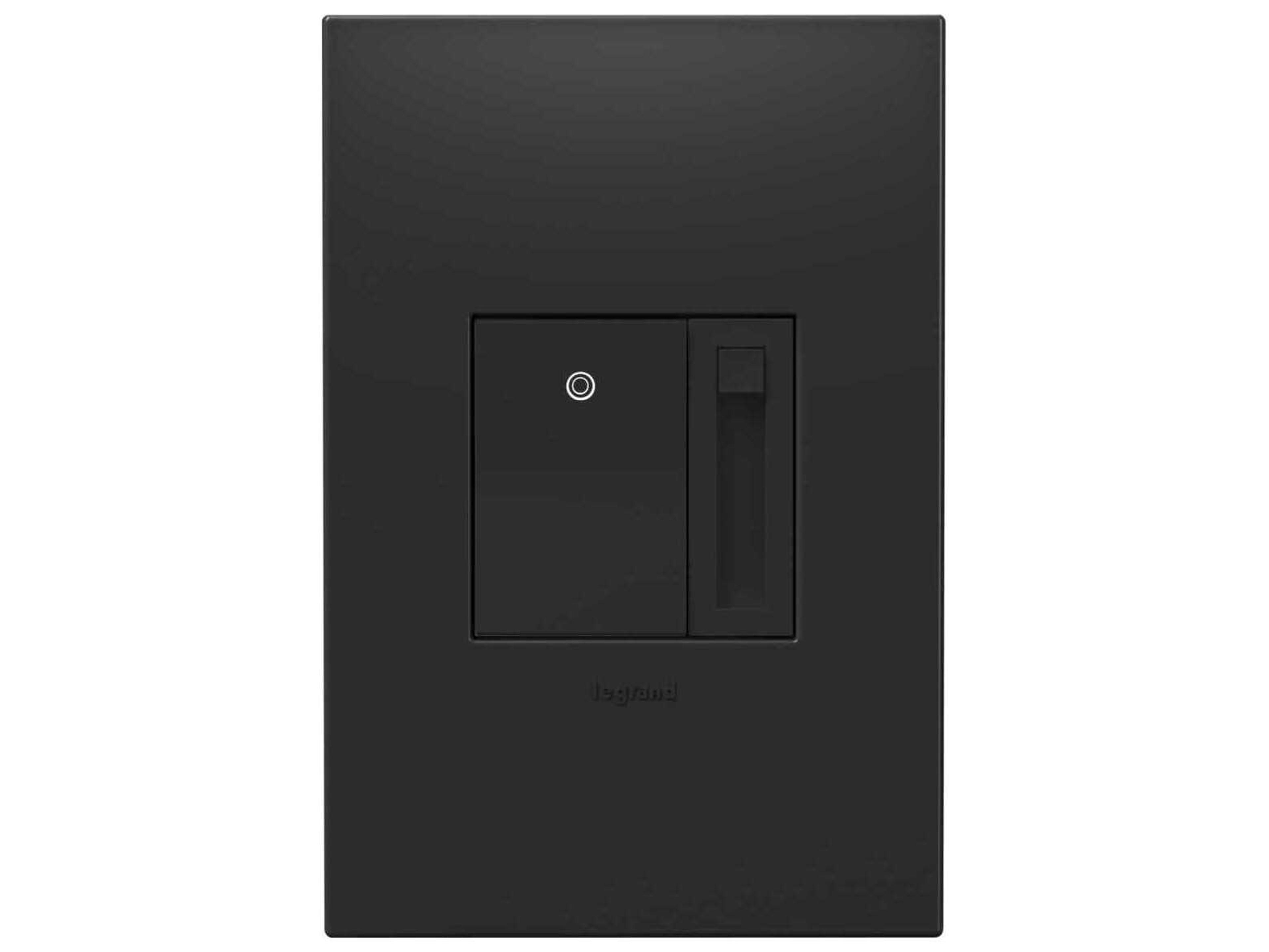 Legrand Paddle Graphite LED Advanced Dimmer with Microban