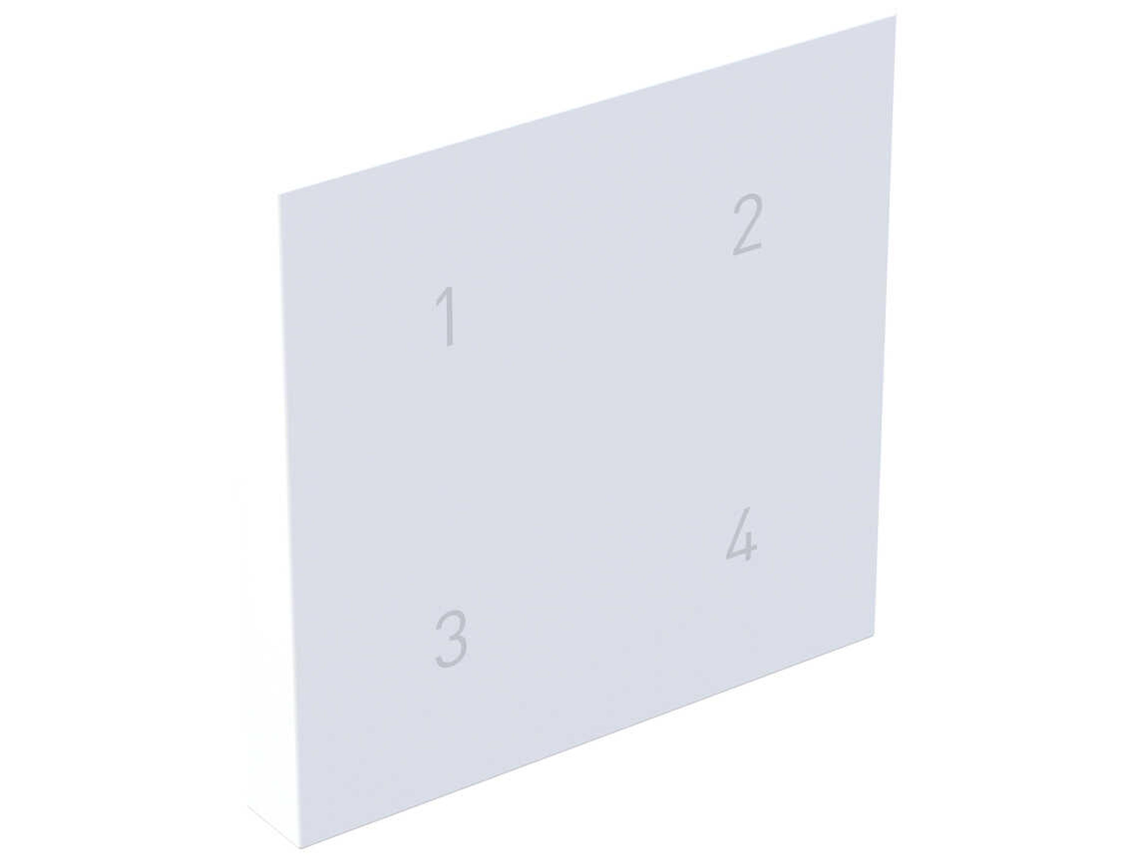 Legrand Adorne White Wireless 4 Button Smart Scene Controller Color Change Kit with Netatmo