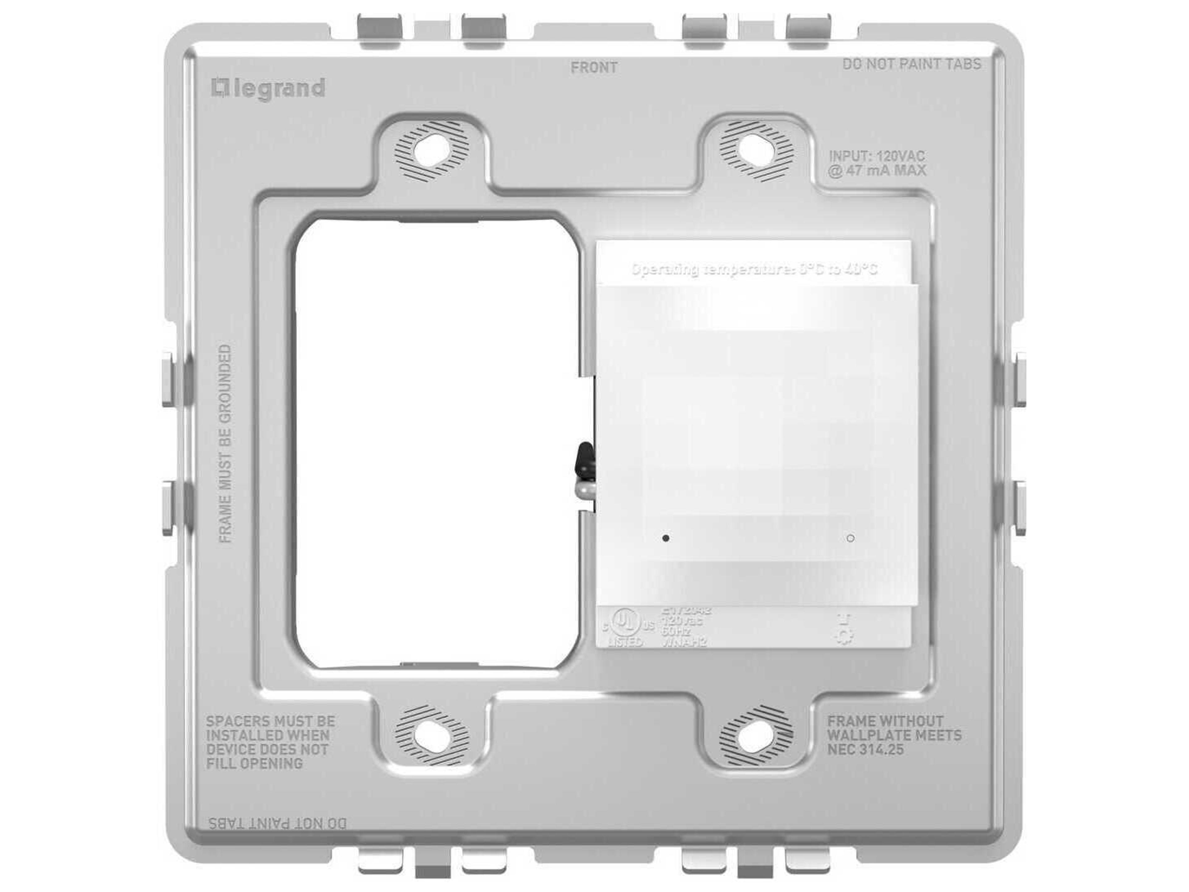 Legrand Adorne White Smart Surface-Mount Gateway with Netatmo
