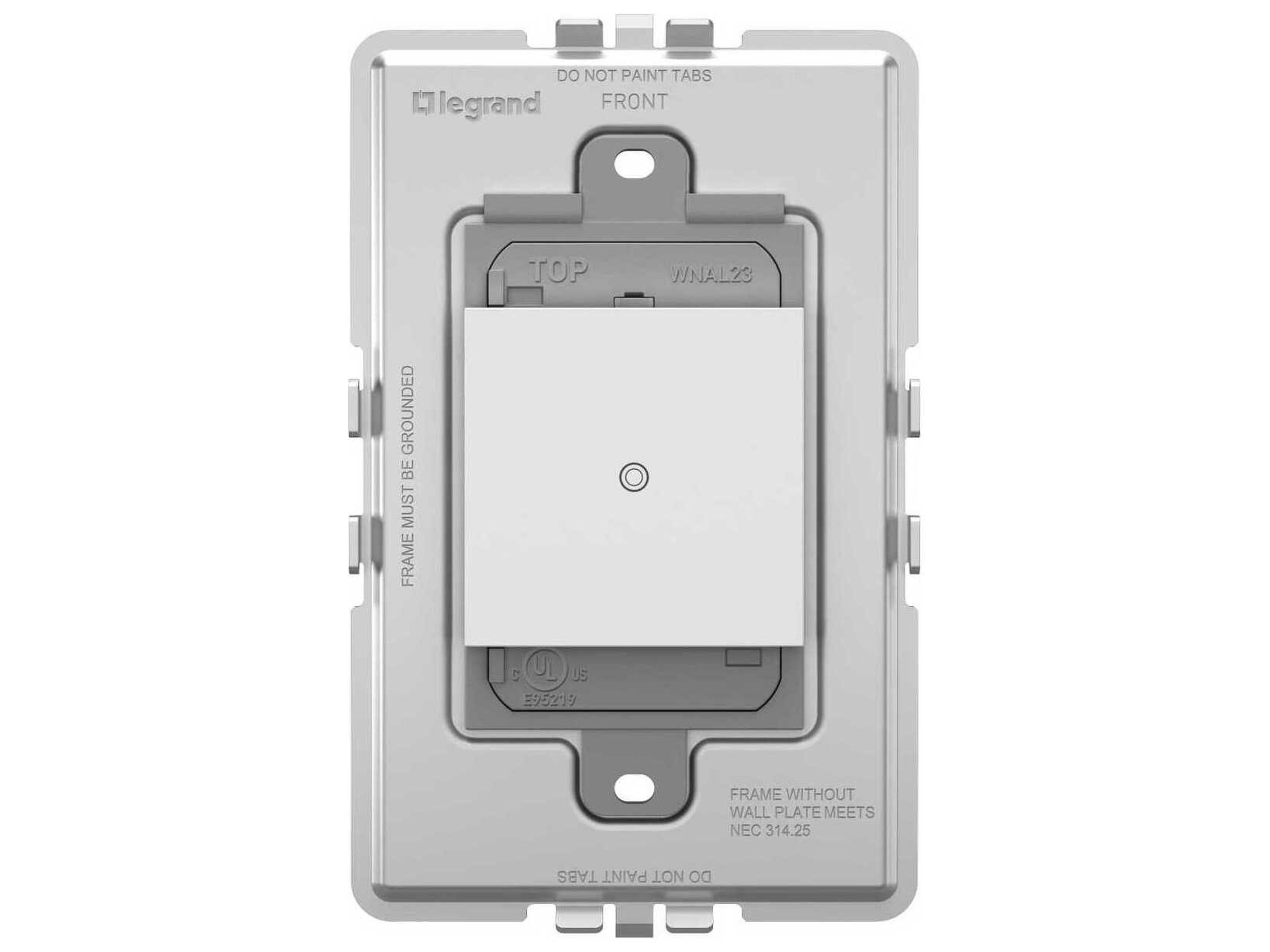 Legrand Adorne White Wireless Smart Switch with Netatmo