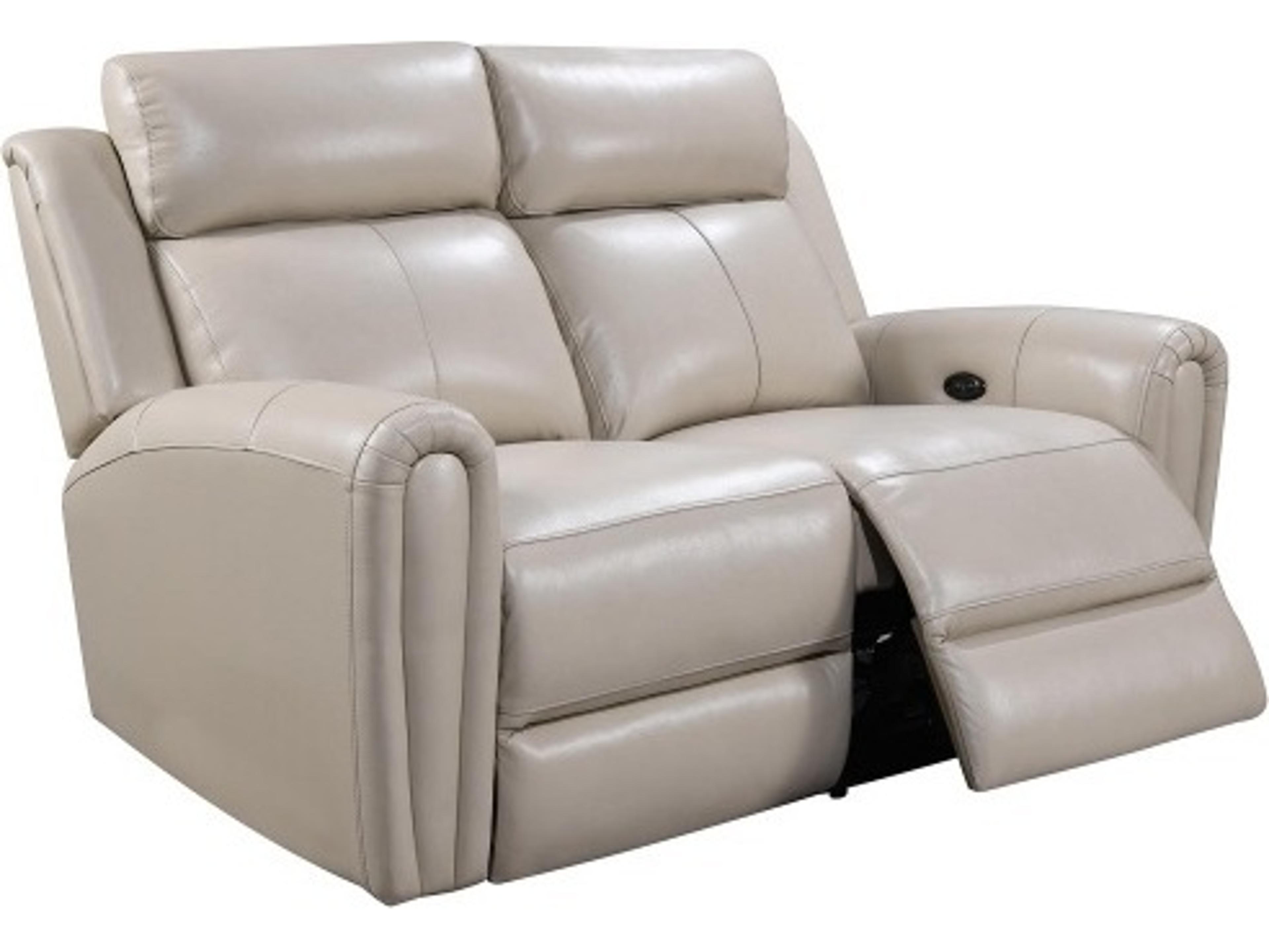 Leather Italia USA Jonathan P1 Loveseat 7405Lv Cream