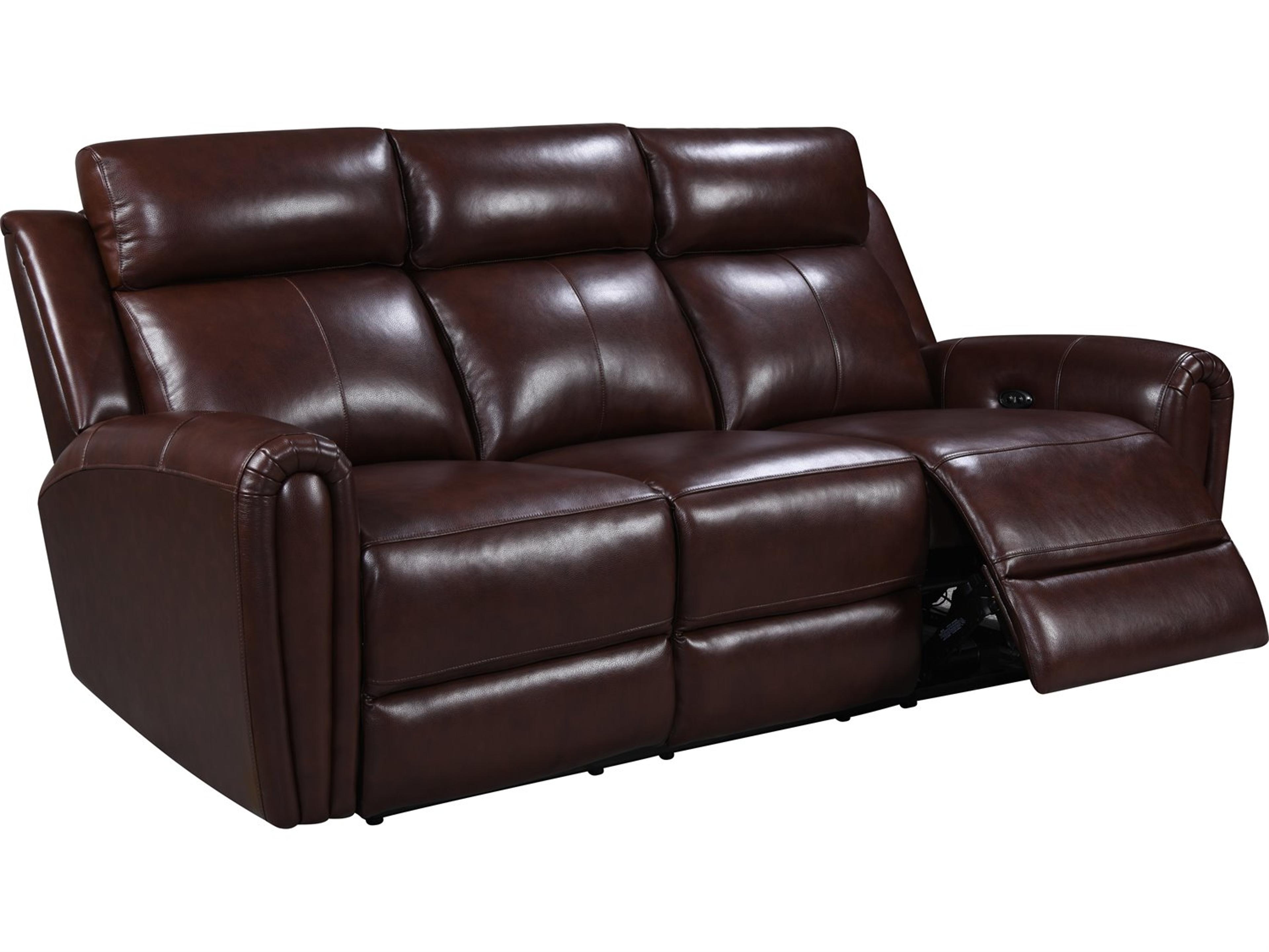 Leather Italia USA Jonathan P1 Sofa 7030Lv Brown