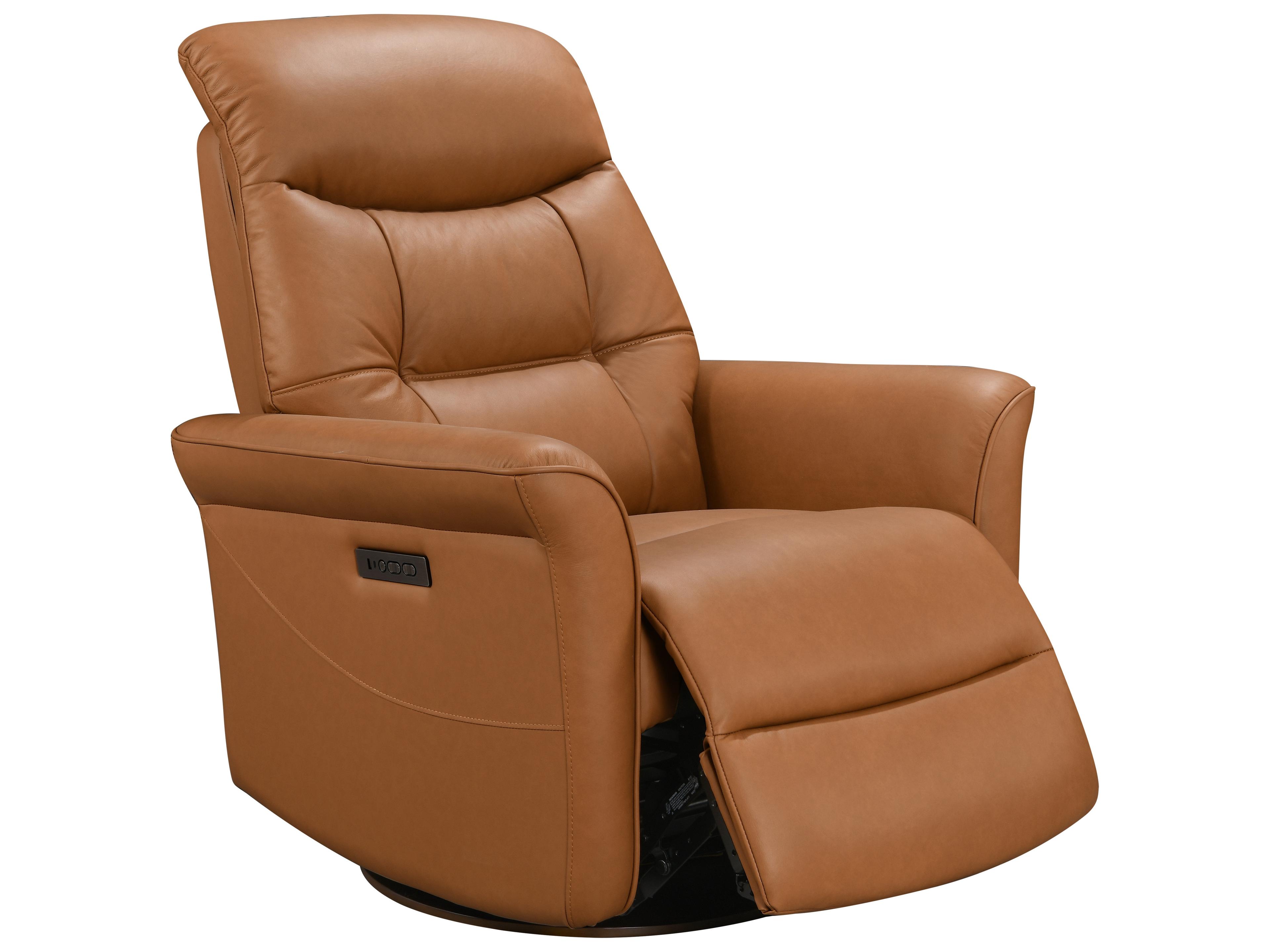 Leather Italia USA Jennings Chair - P2 - 260 Swivel Glider 150