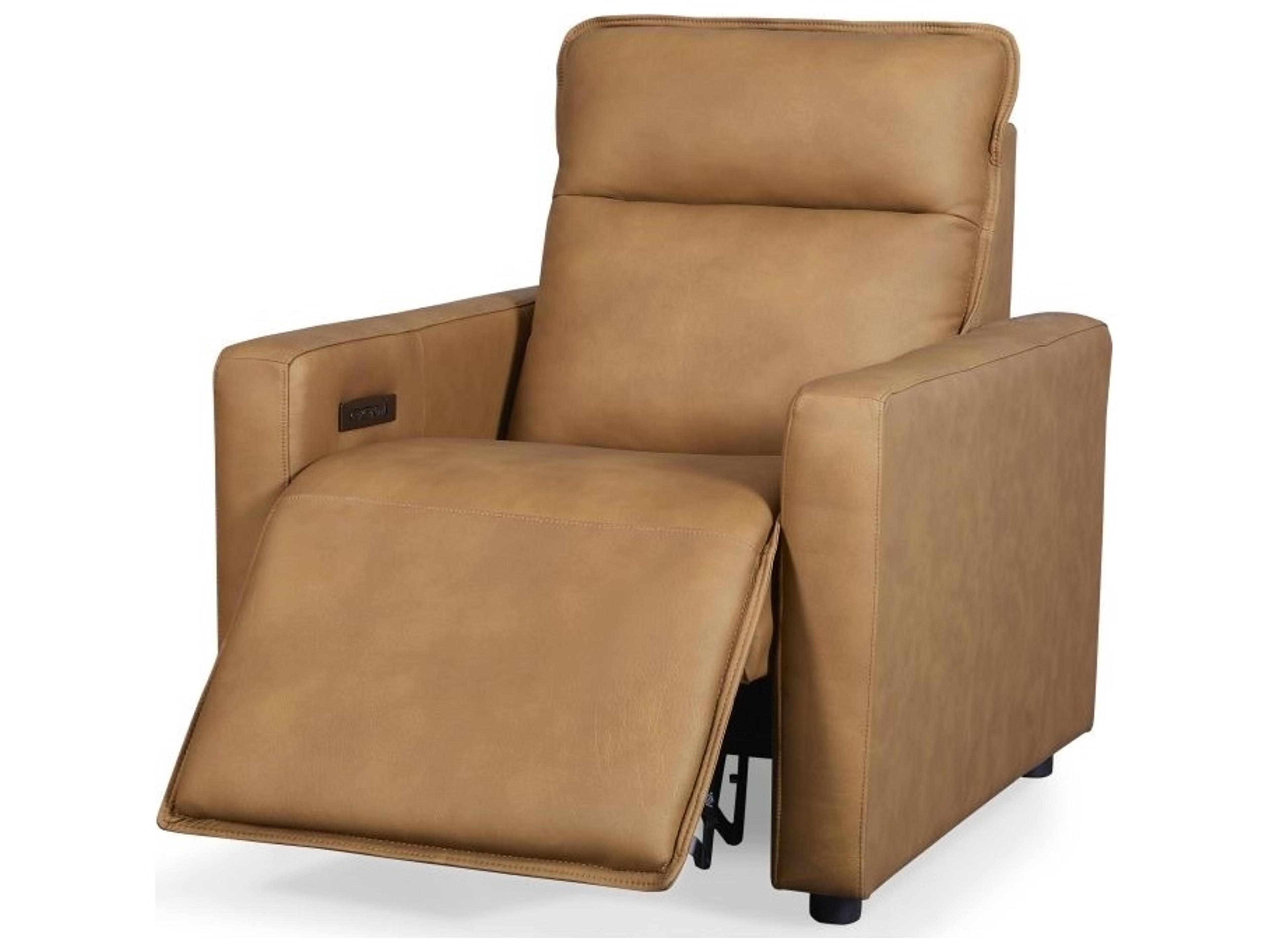 Leather Italia USA Adell Chair - 2P 4273Lv Saddle Leather -