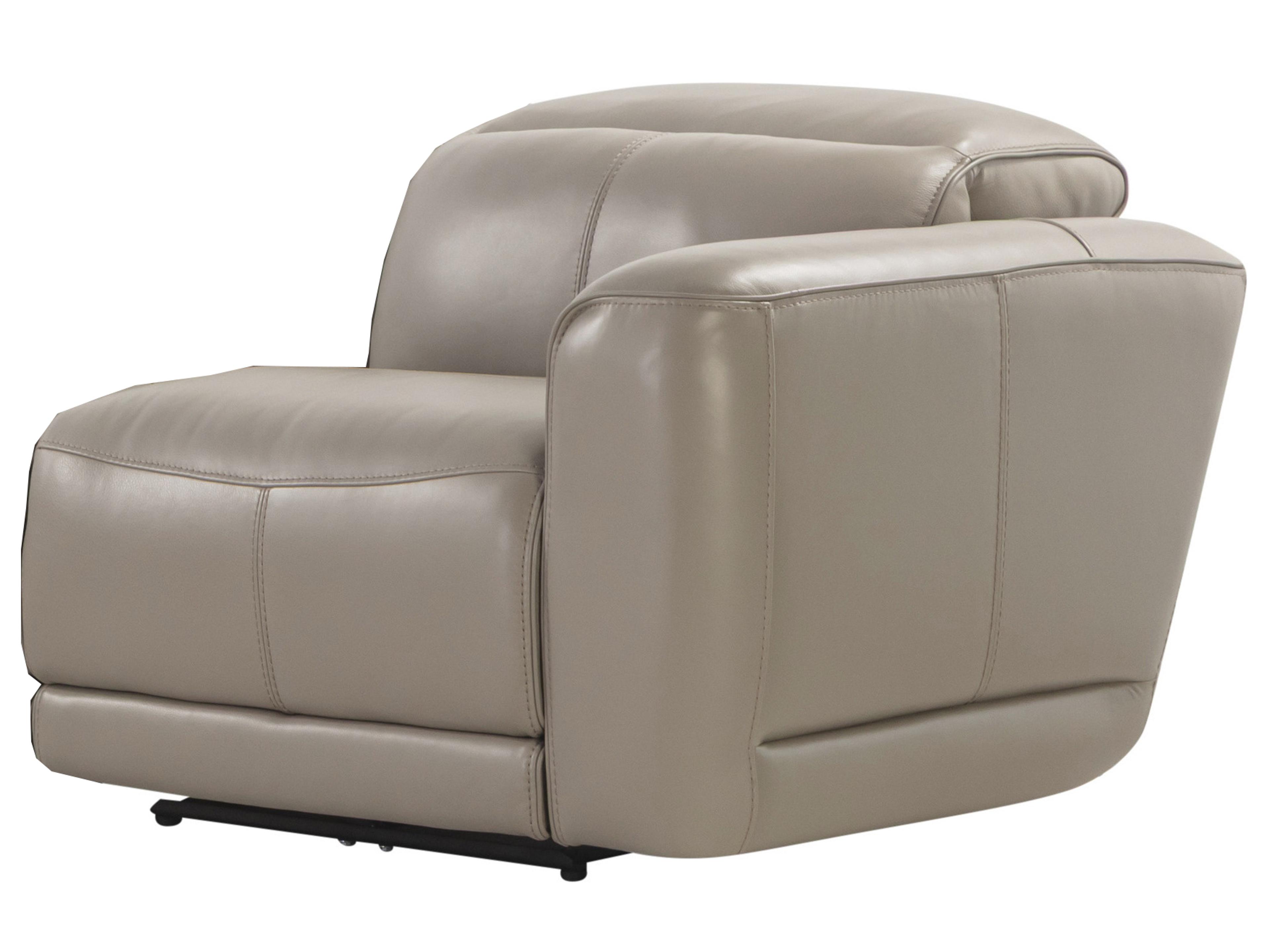 Leather Italia USA Ridgeway Raf - One Arm Chair - Powered - Zg 330