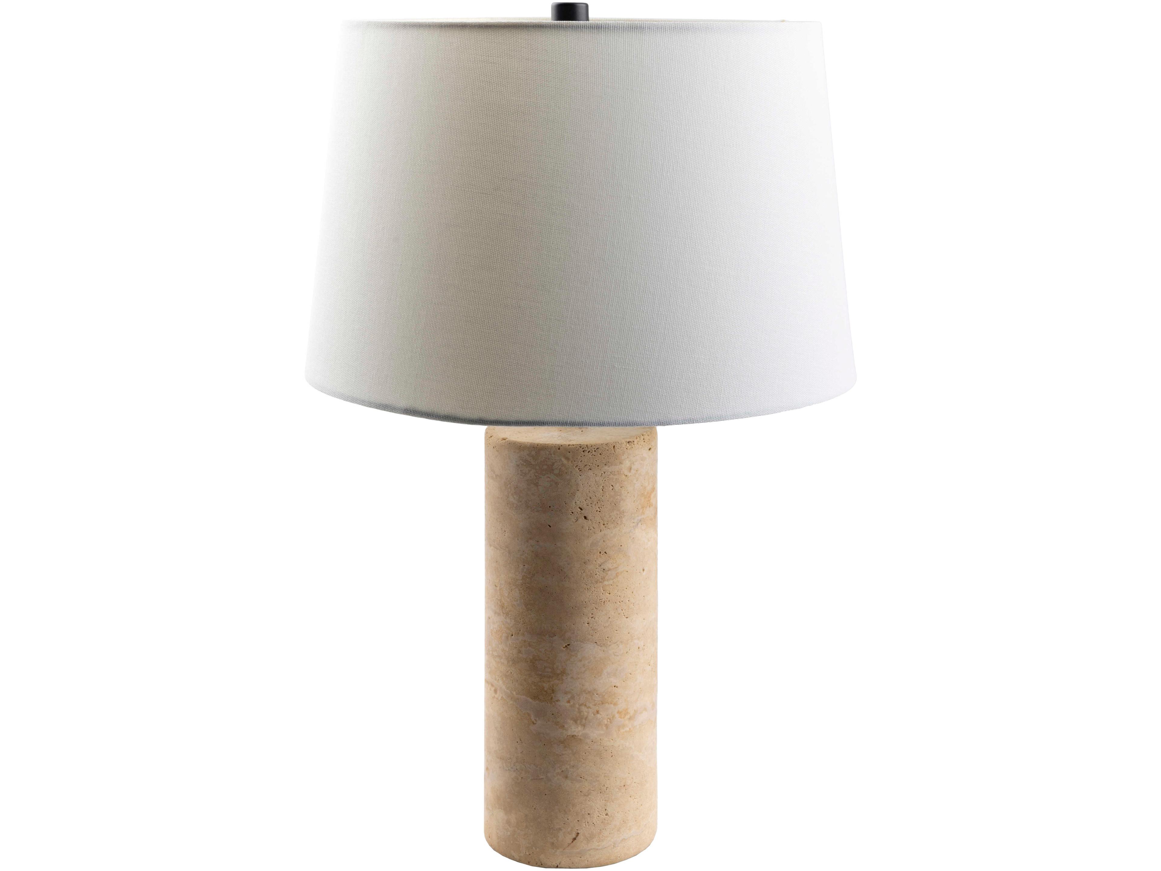 Agate Beige Gold Table Lamp