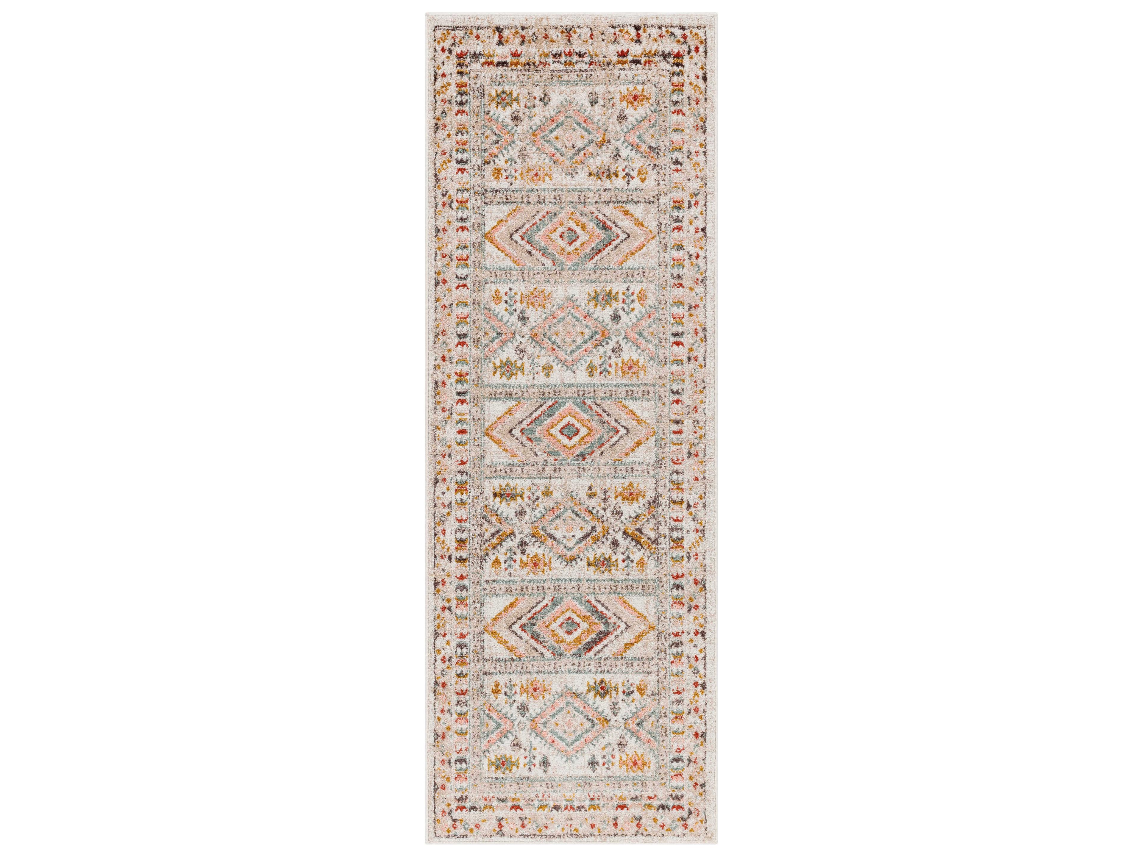Livabliss by Surya Ankara Bordered Runner Area Rug