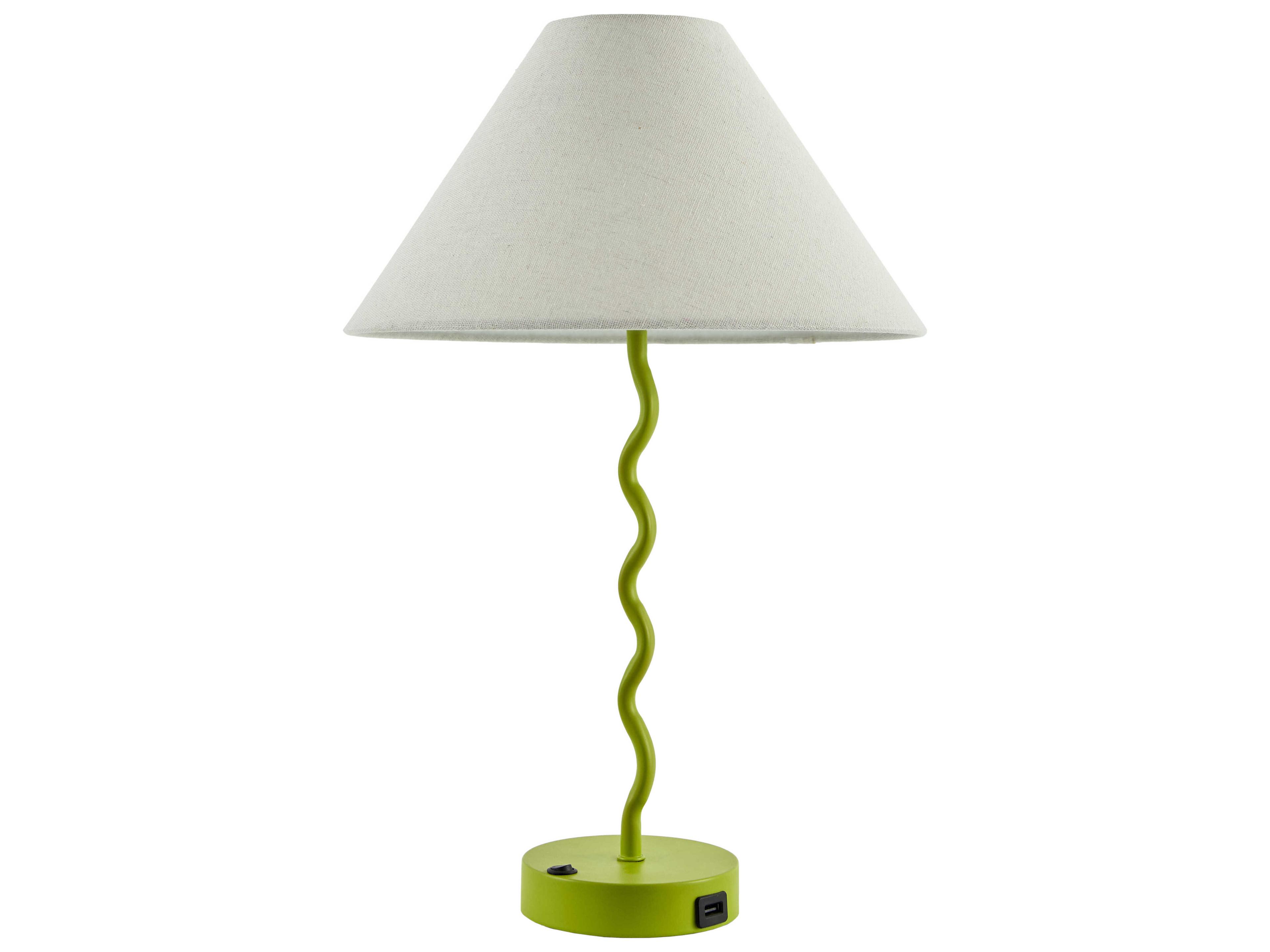 Livabliss by Surya Begonia Green Table Lamp (Set of 2)