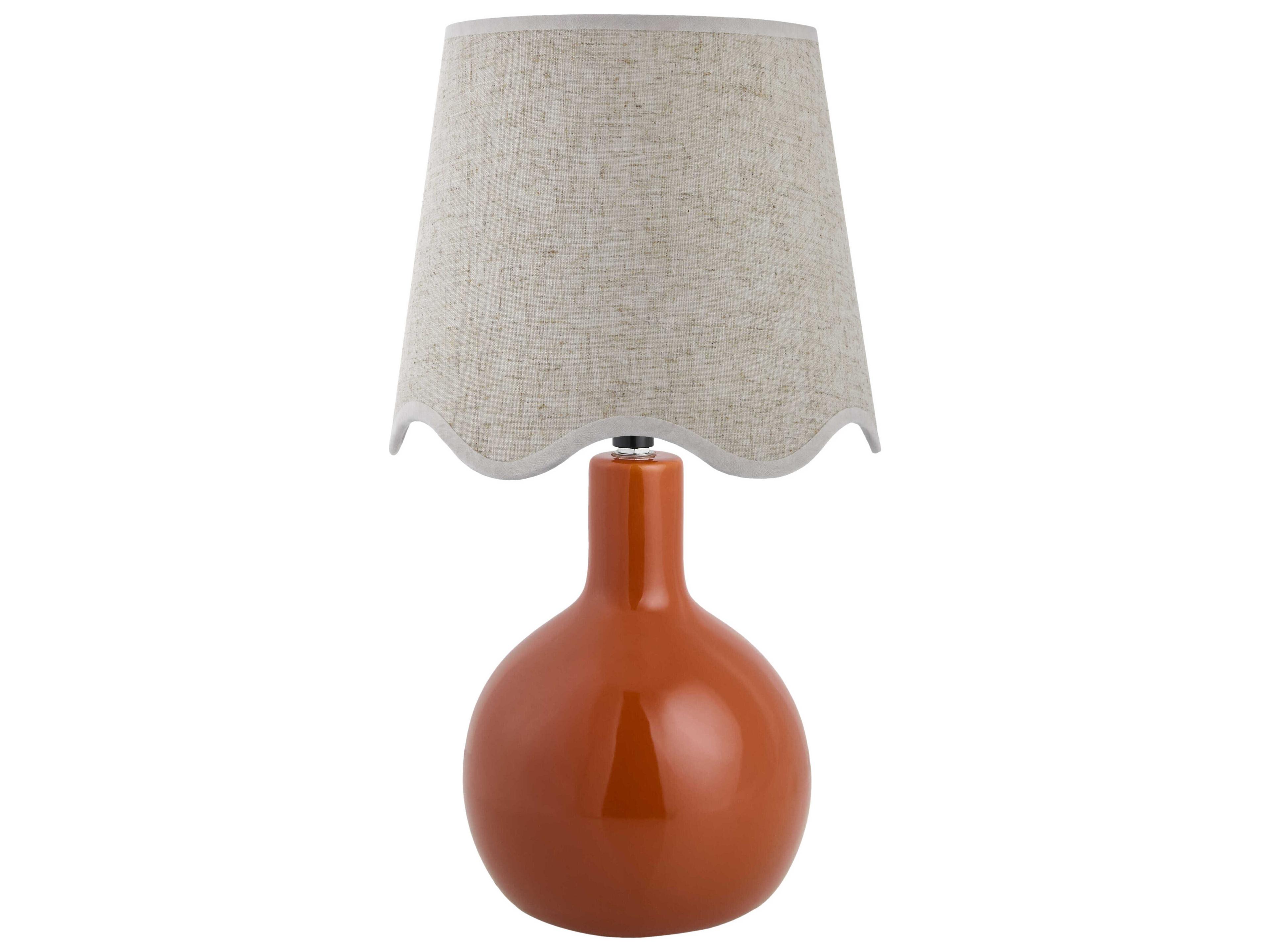 Livabliss by Surya Balbao Red Table Lamp