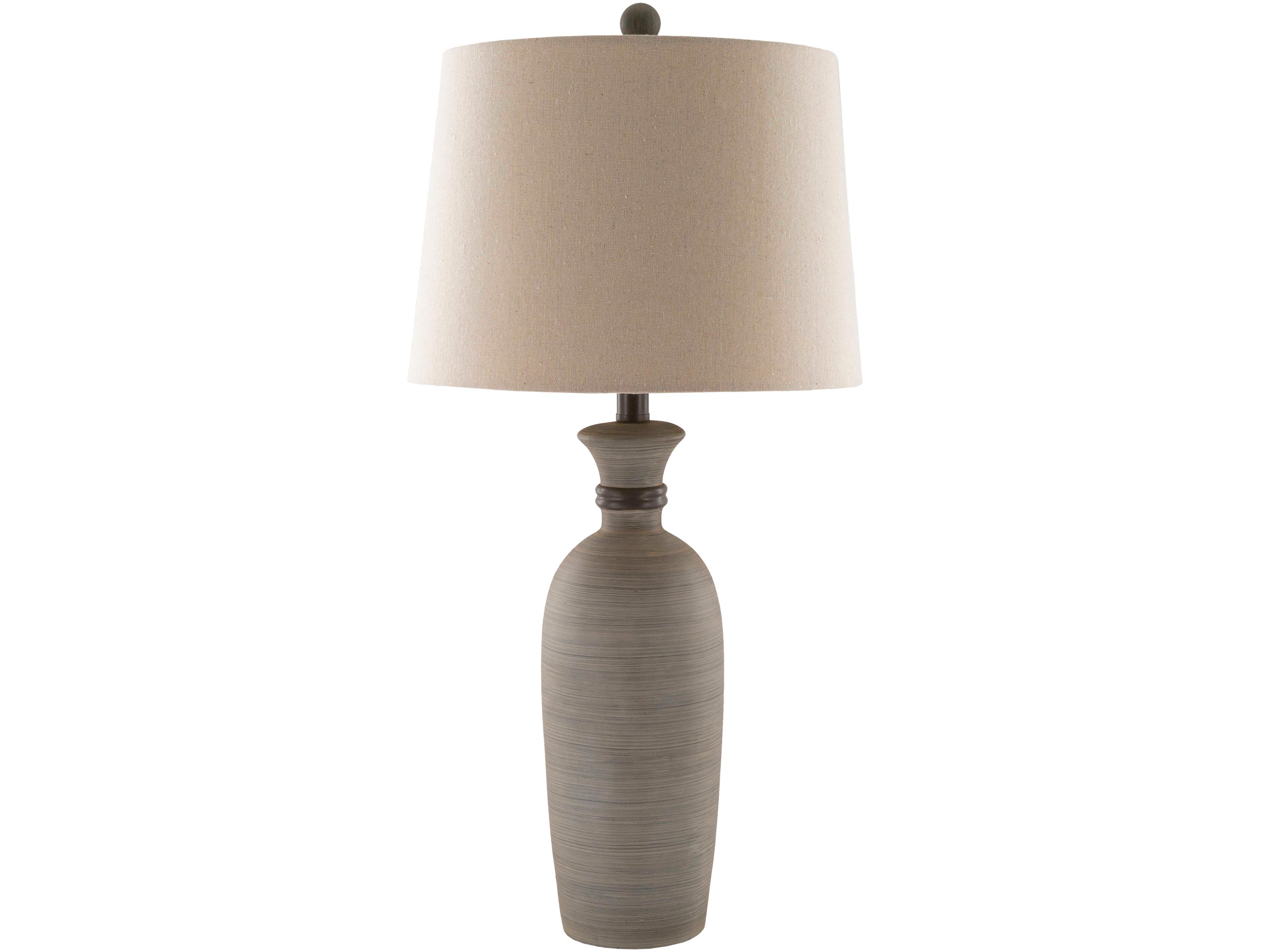 Livabliss by Surya Abellona Gray Buffet Lamp