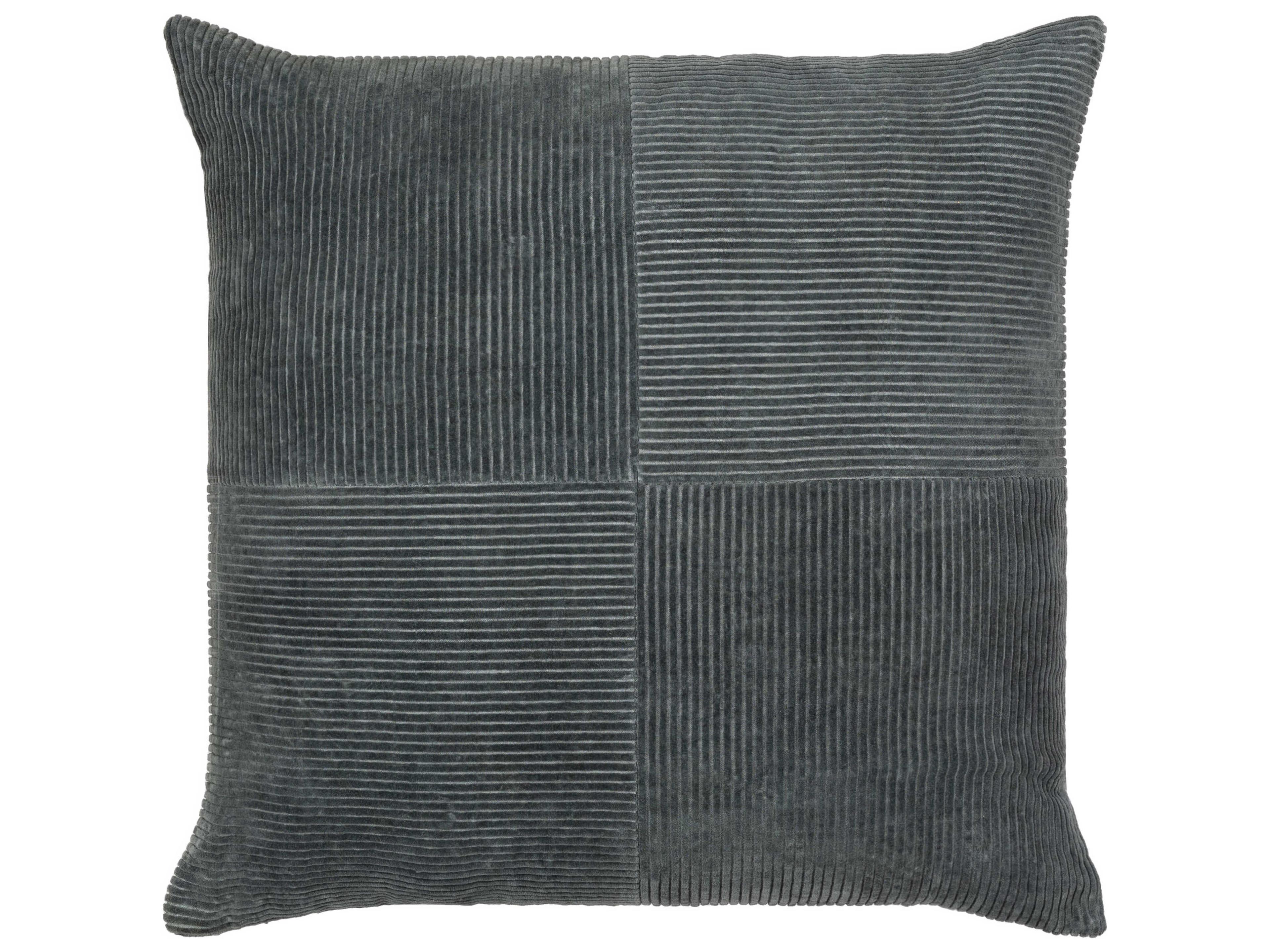 Livabliss by Surya Corduroy Quarters Pillows