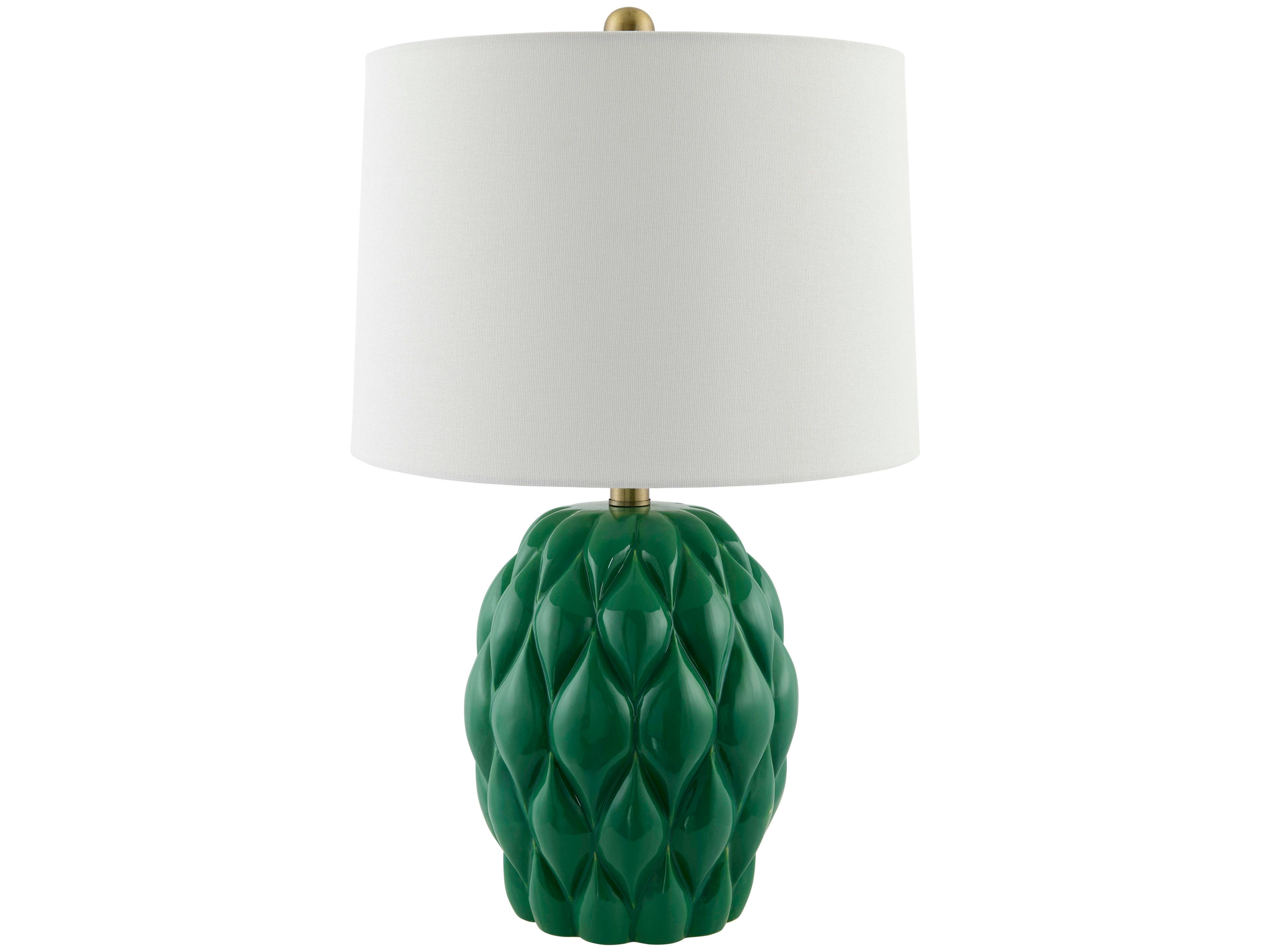 Livabliss by Surya Cagli Green Table Lamp