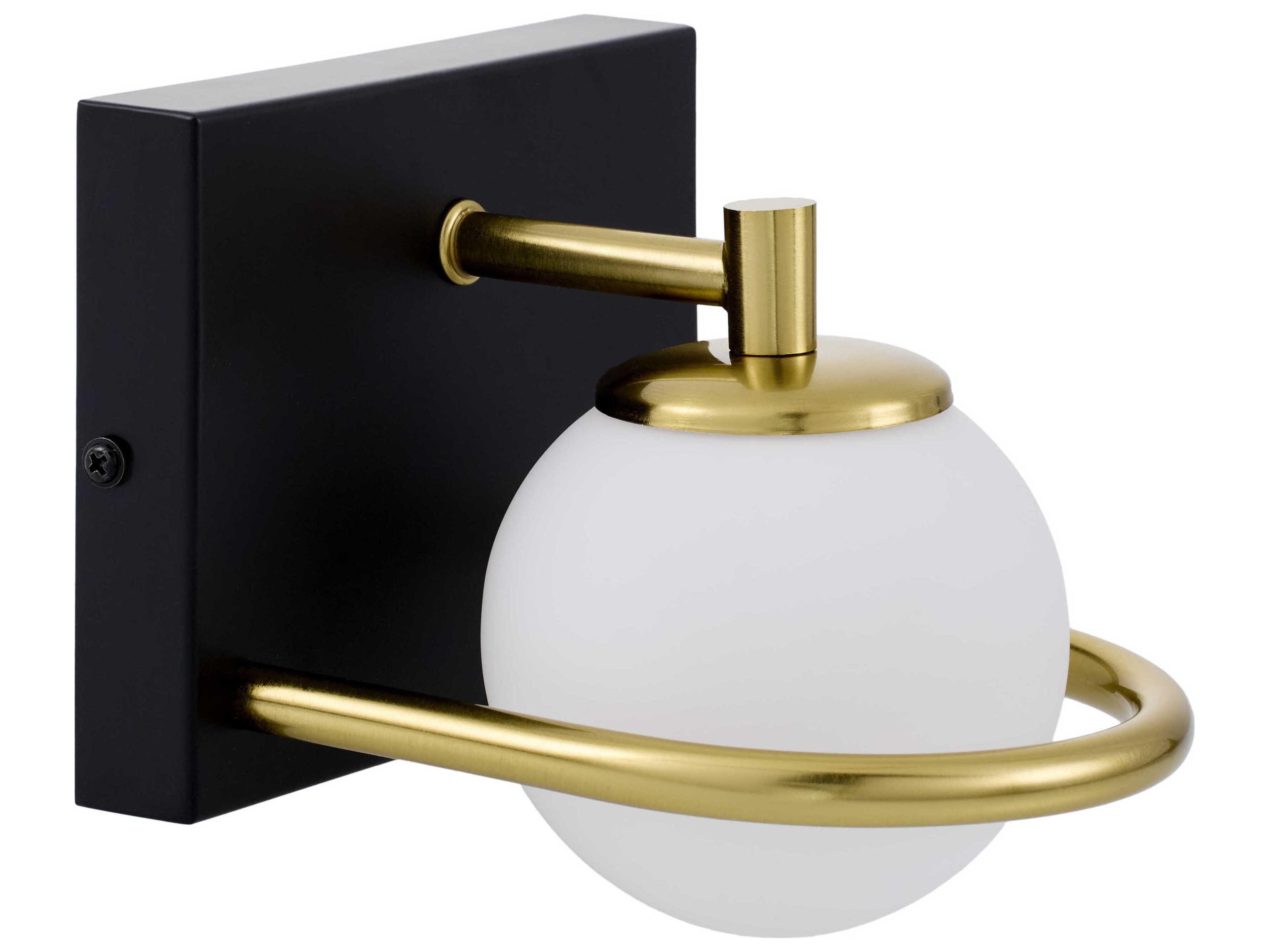 Livabliss by Surya Cagney 1-Light Black Wall Sconce