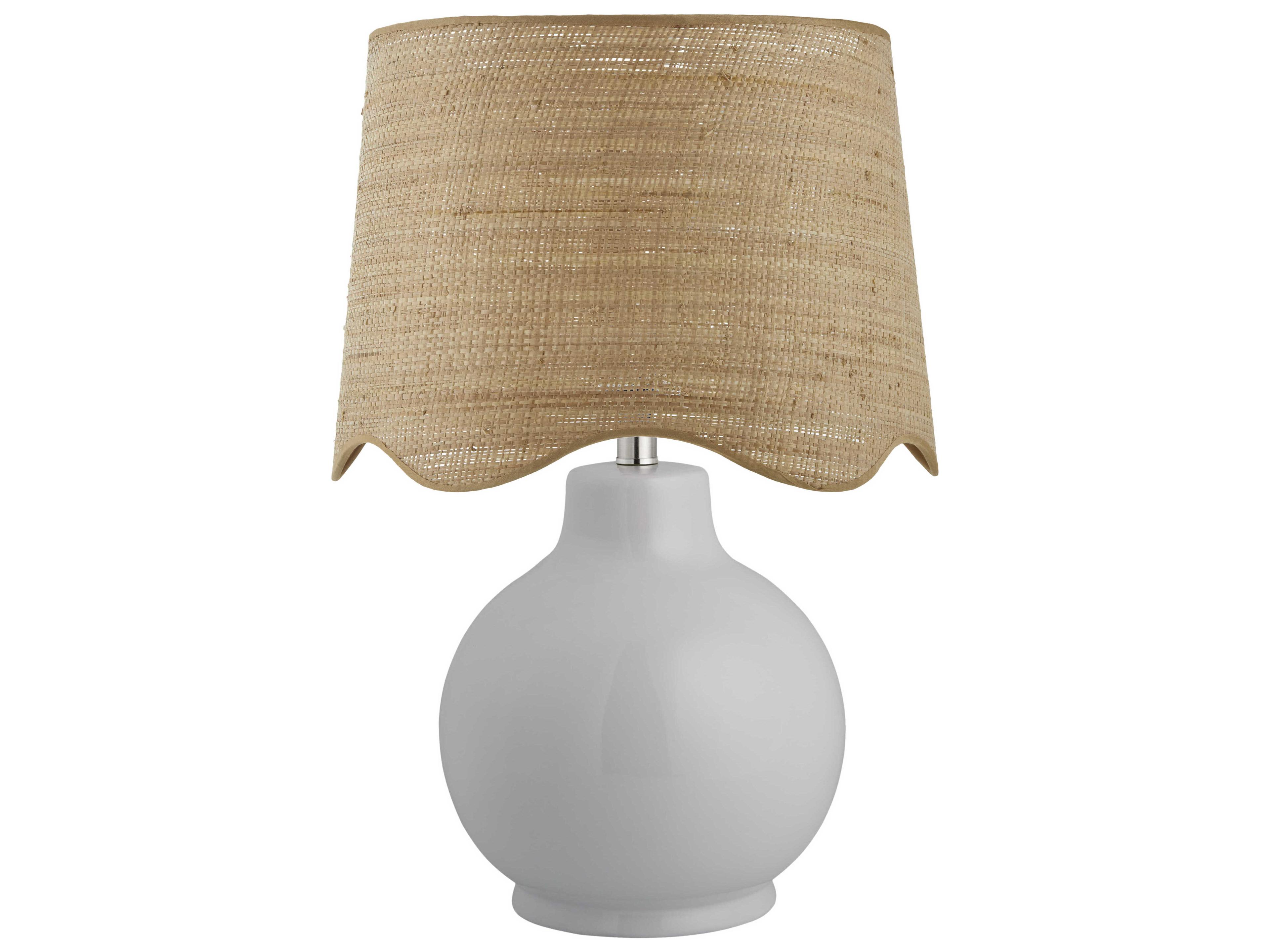 Livabliss by Surya Doheny White Table Lamp