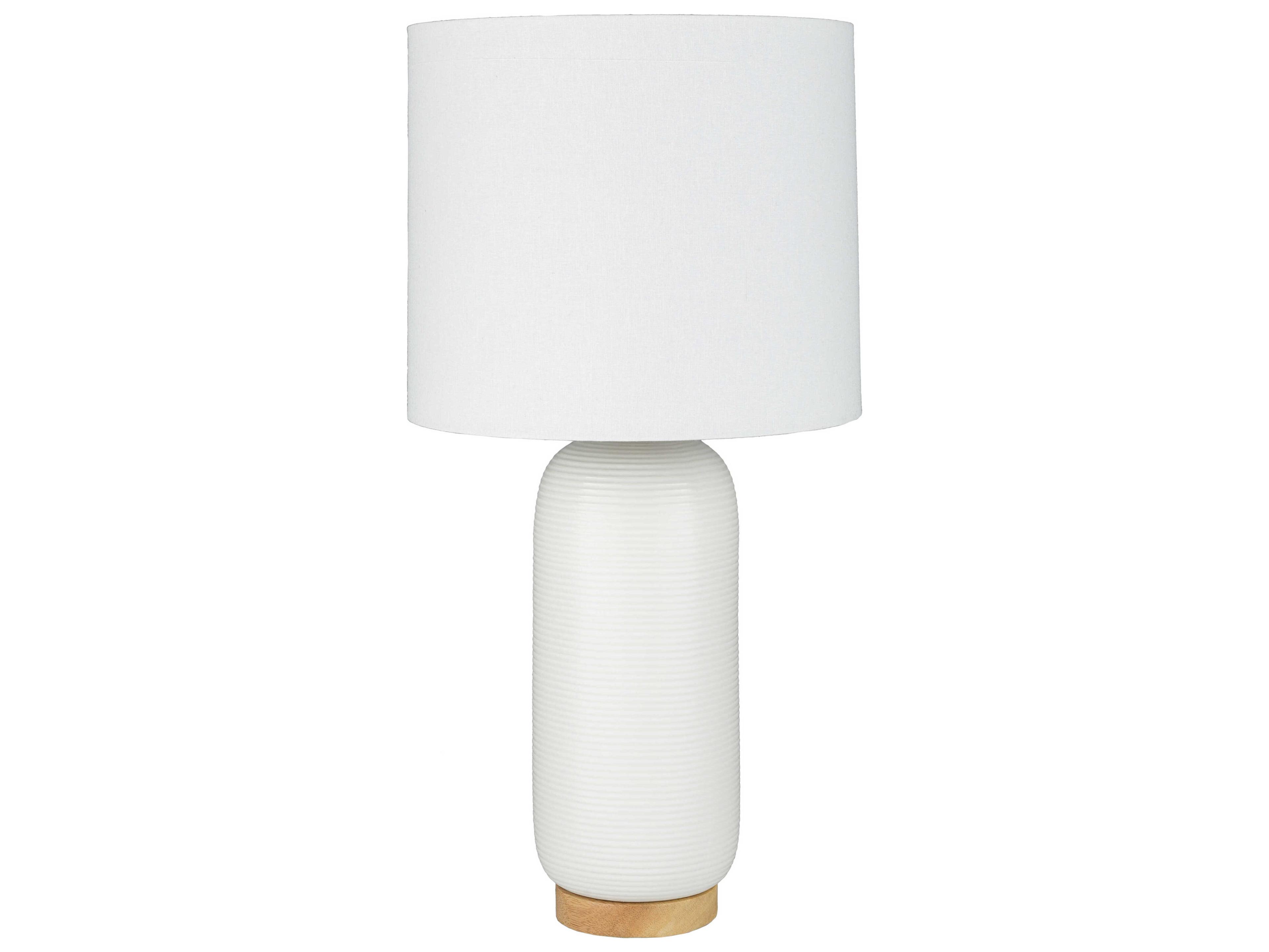 Livabliss by Surya Everly White Buffet Lamp