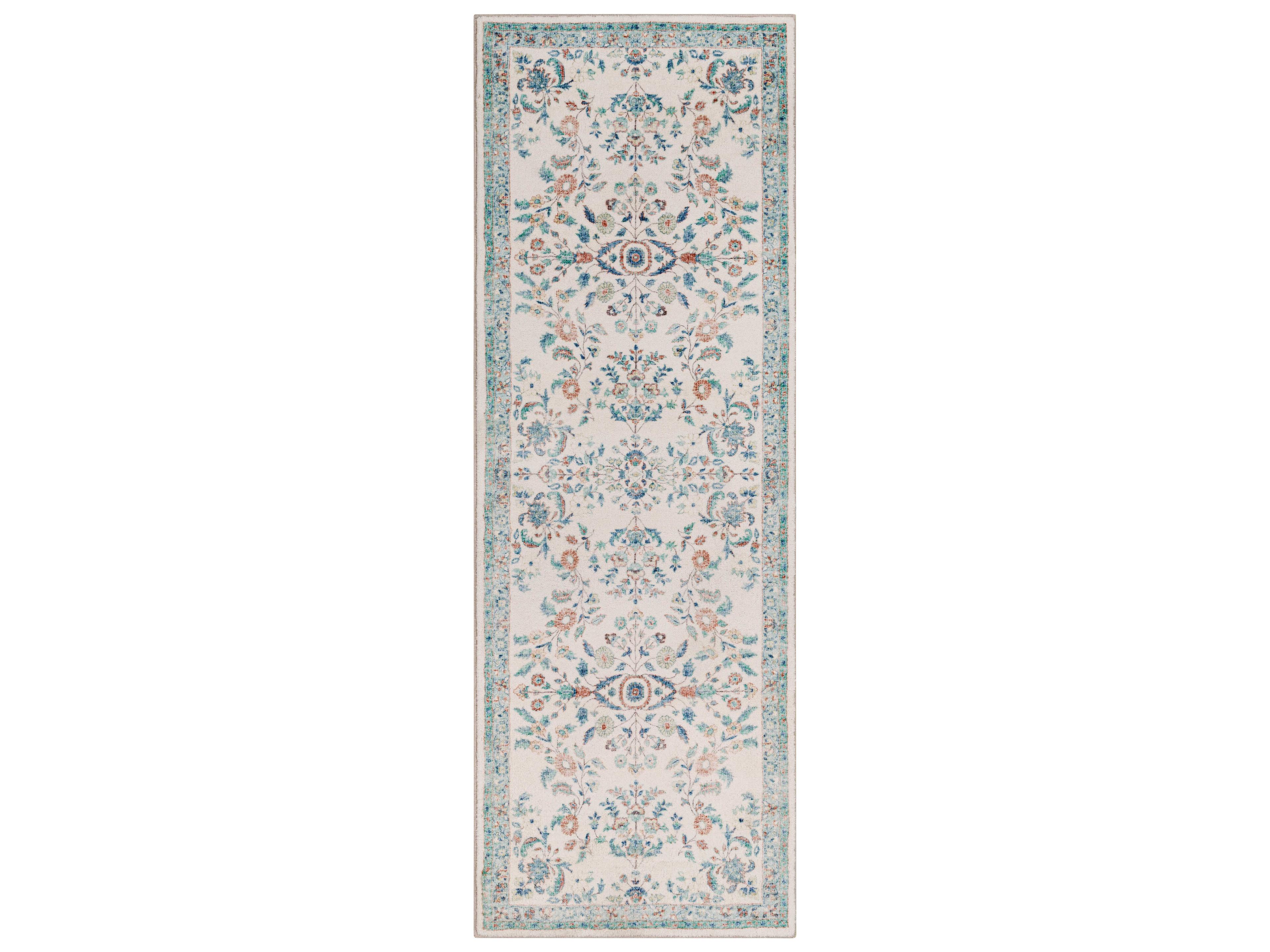 Livabliss by Surya Erin Bordered Runner Area Rug