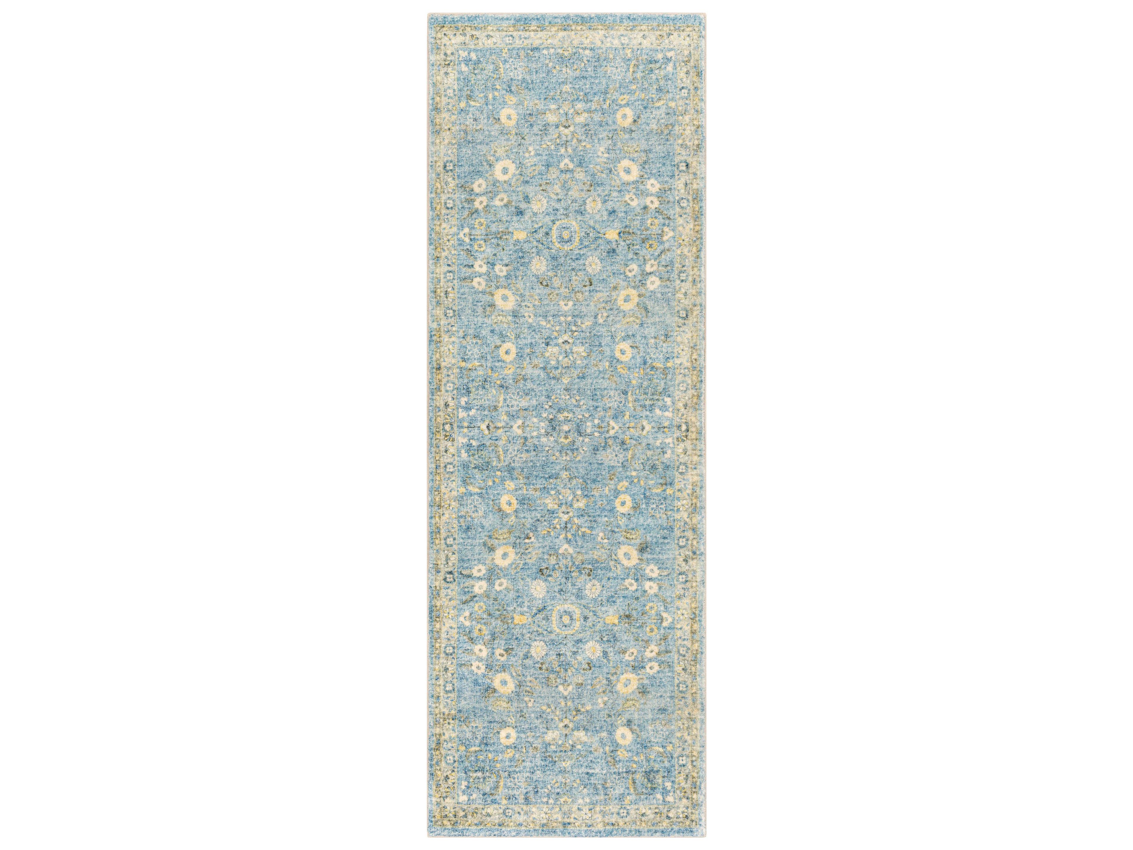 Livabliss by Surya Erin Bordered Runner Area Rug