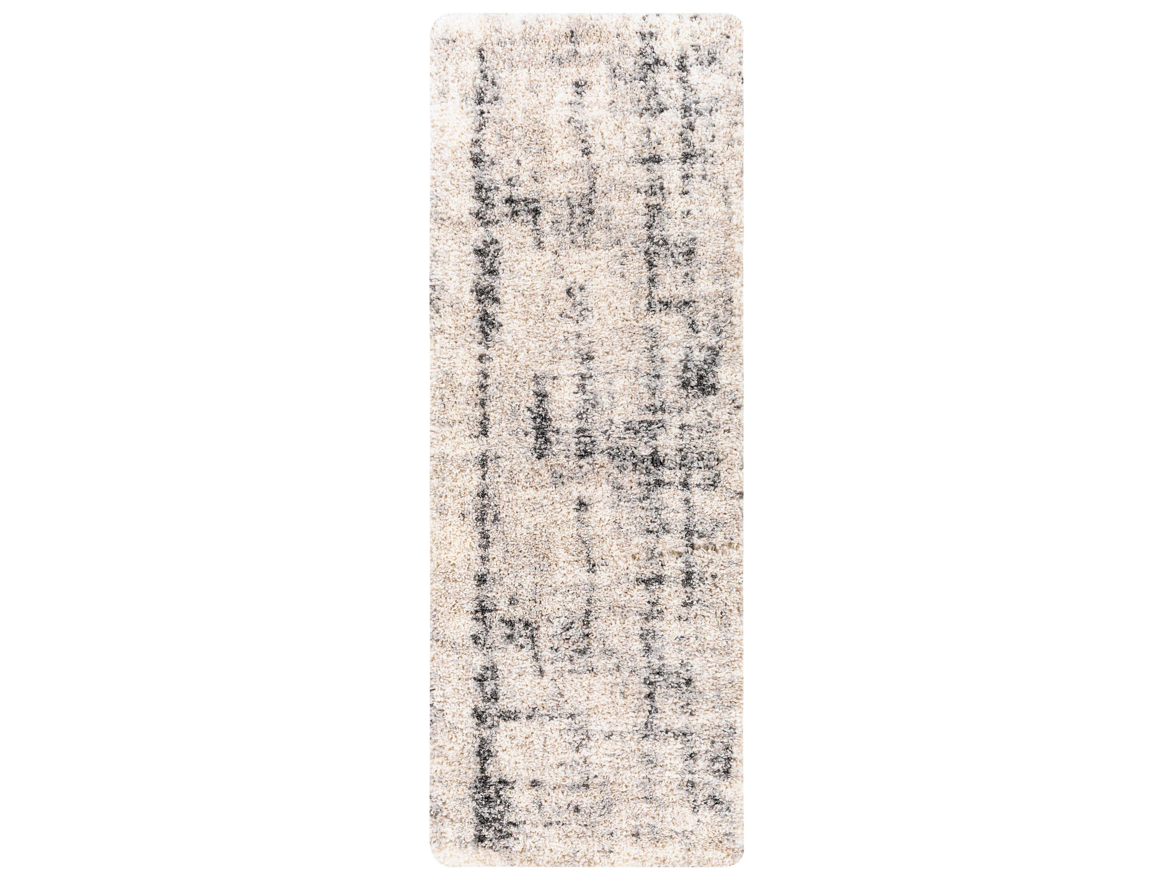 Livabliss by Surya Eskimo Shag Abstract Runner Area Rug