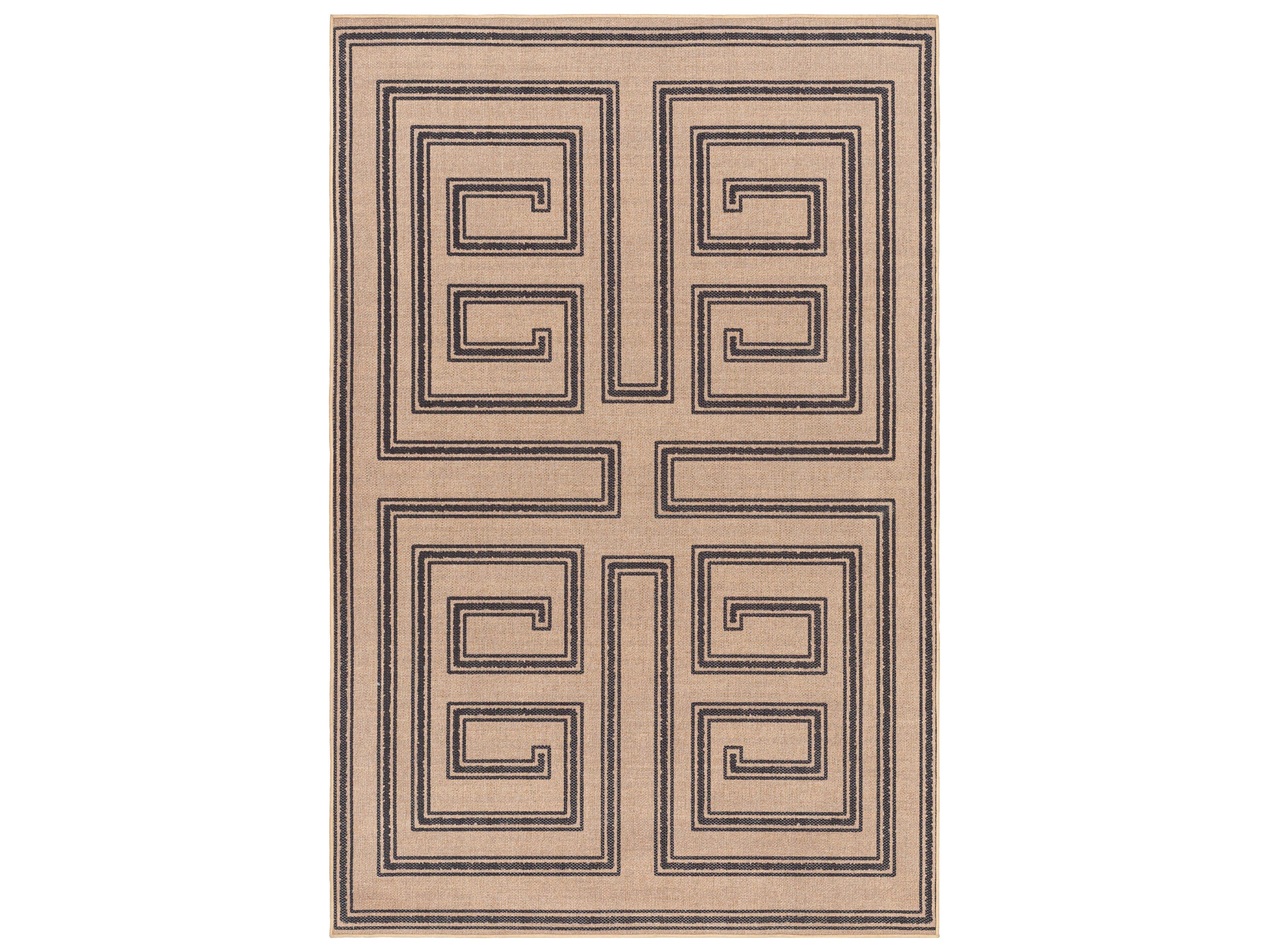 Livabliss by Surya Ez Jute Bordered Area Rug